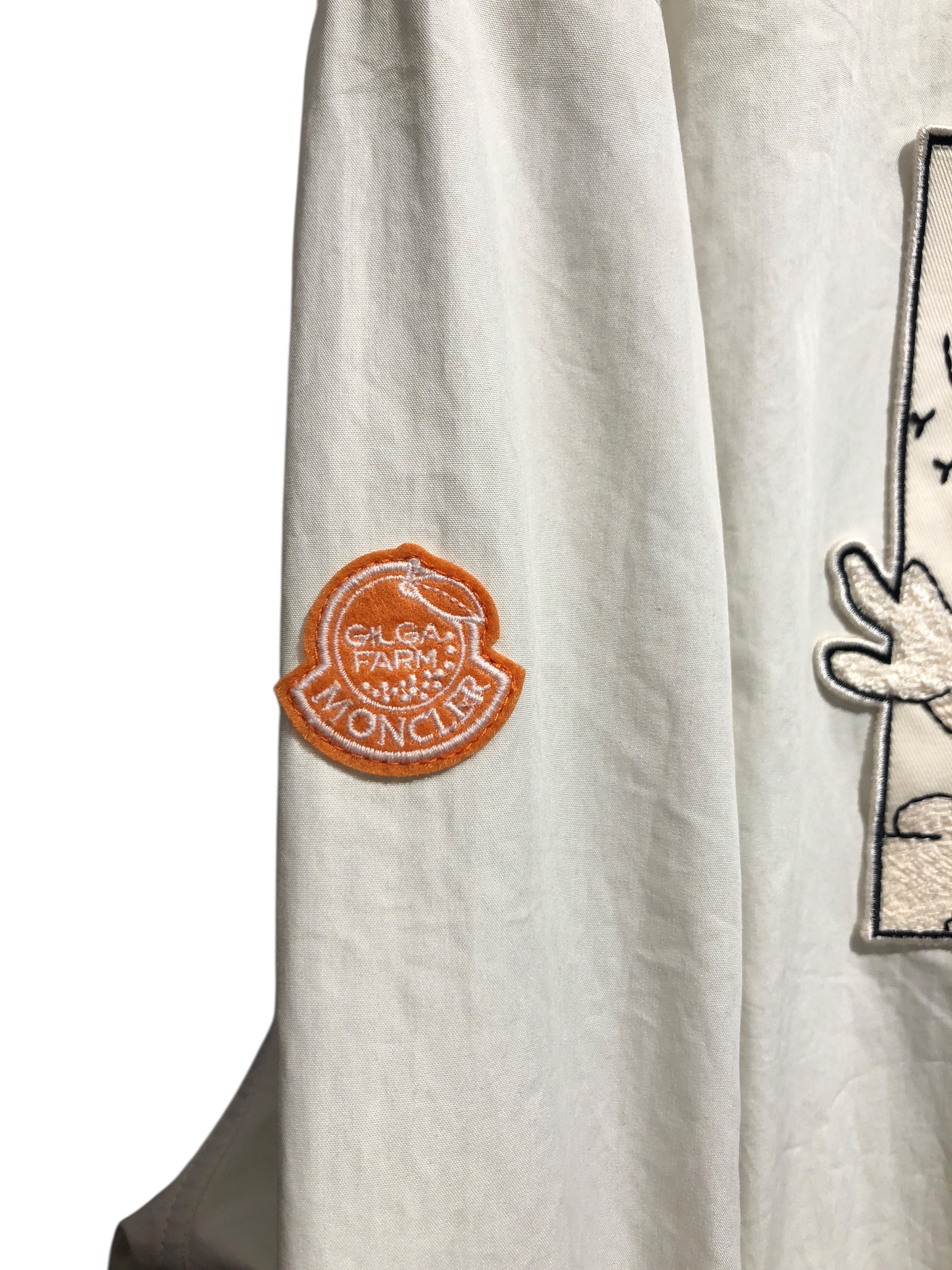 MONCLER/Jacket/5/Polyester/WHT/Graphic/ view 3