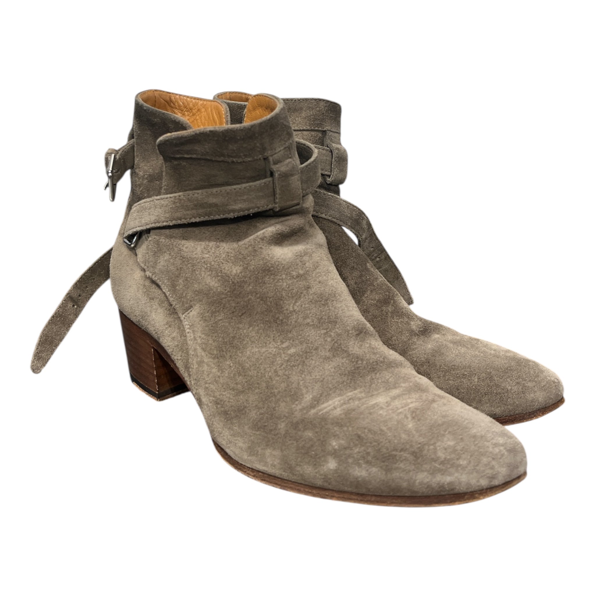 SAINT LAURENT/Dress Shoes/EU 38/Suede/BRW/ view 1