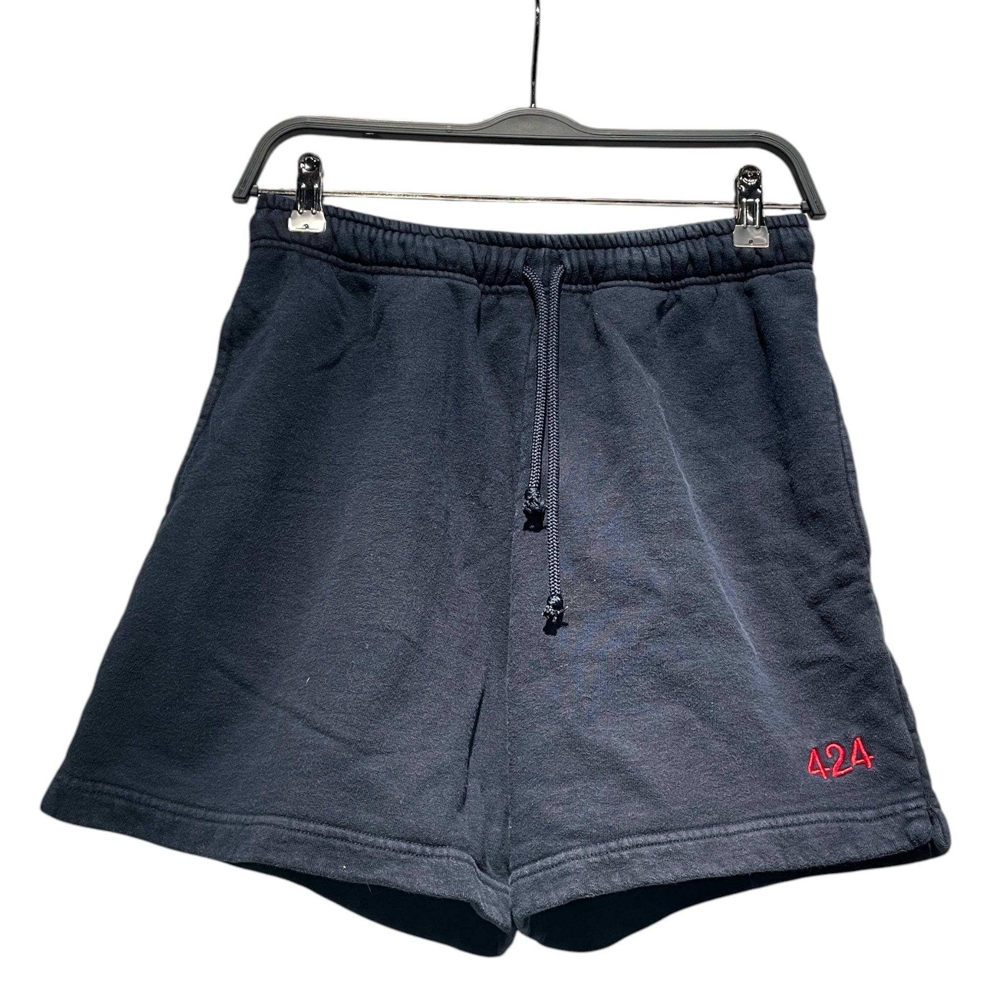 424(FourTwoFour)/Shorts/S/Cotton/NVY/ view 1