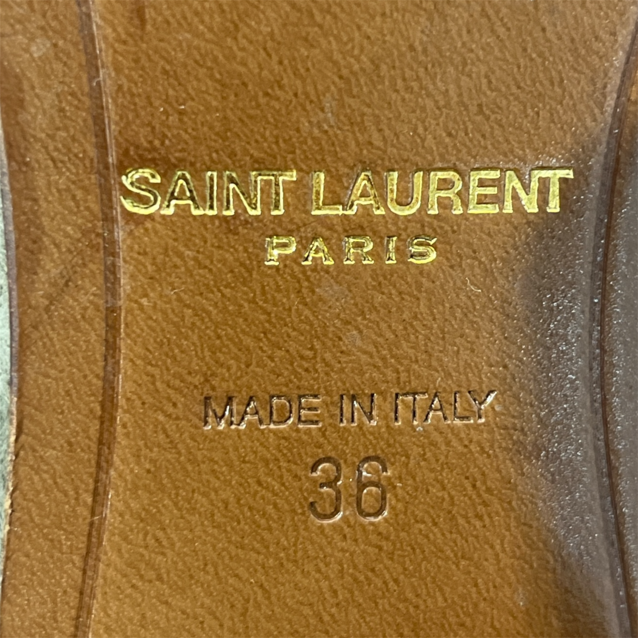 SAINT LAURENT/Dress Shoes/EU 38/Suede/BRW/ view 3
