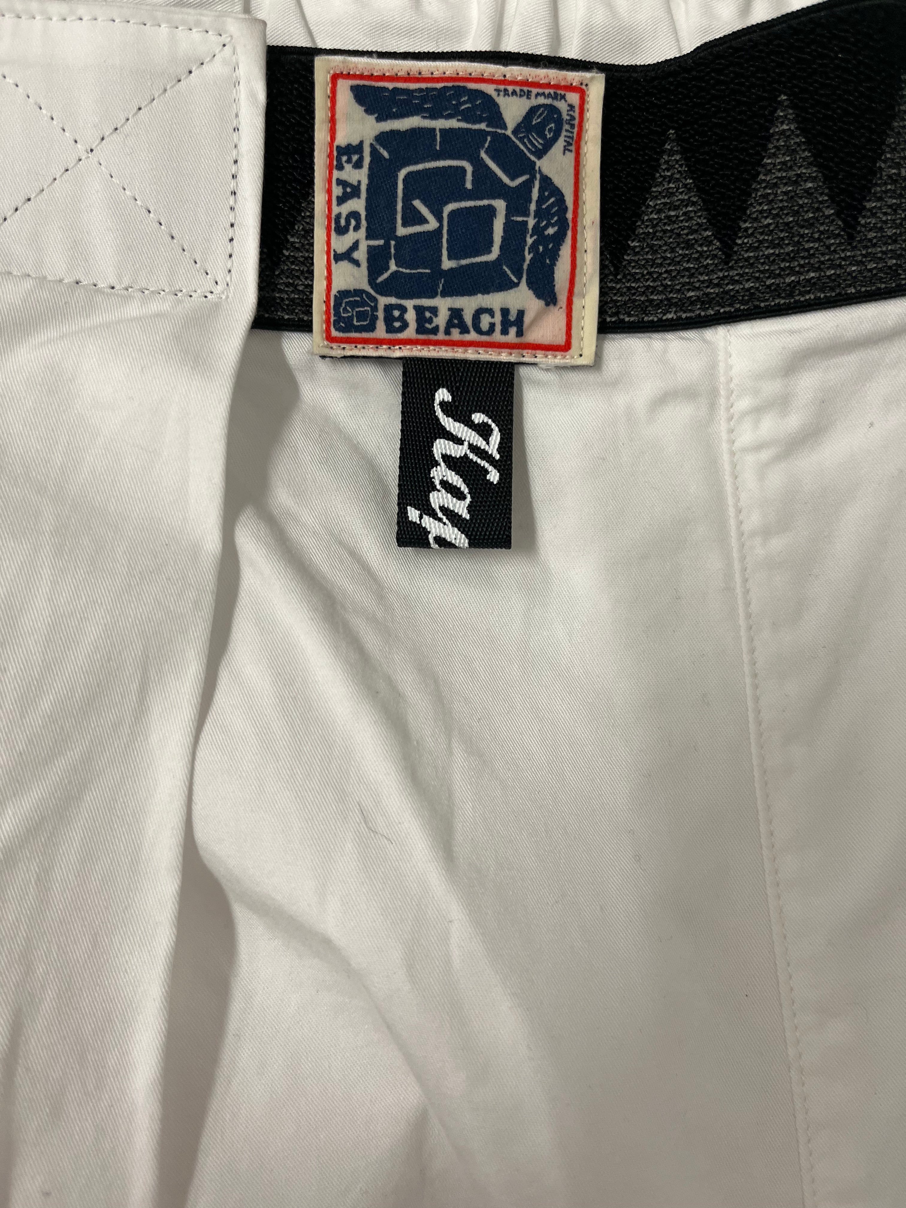 KAPITAL/Bottoms/3/Cotton/WHT/TURTLE PANTS VELCRO SLACKS view 3