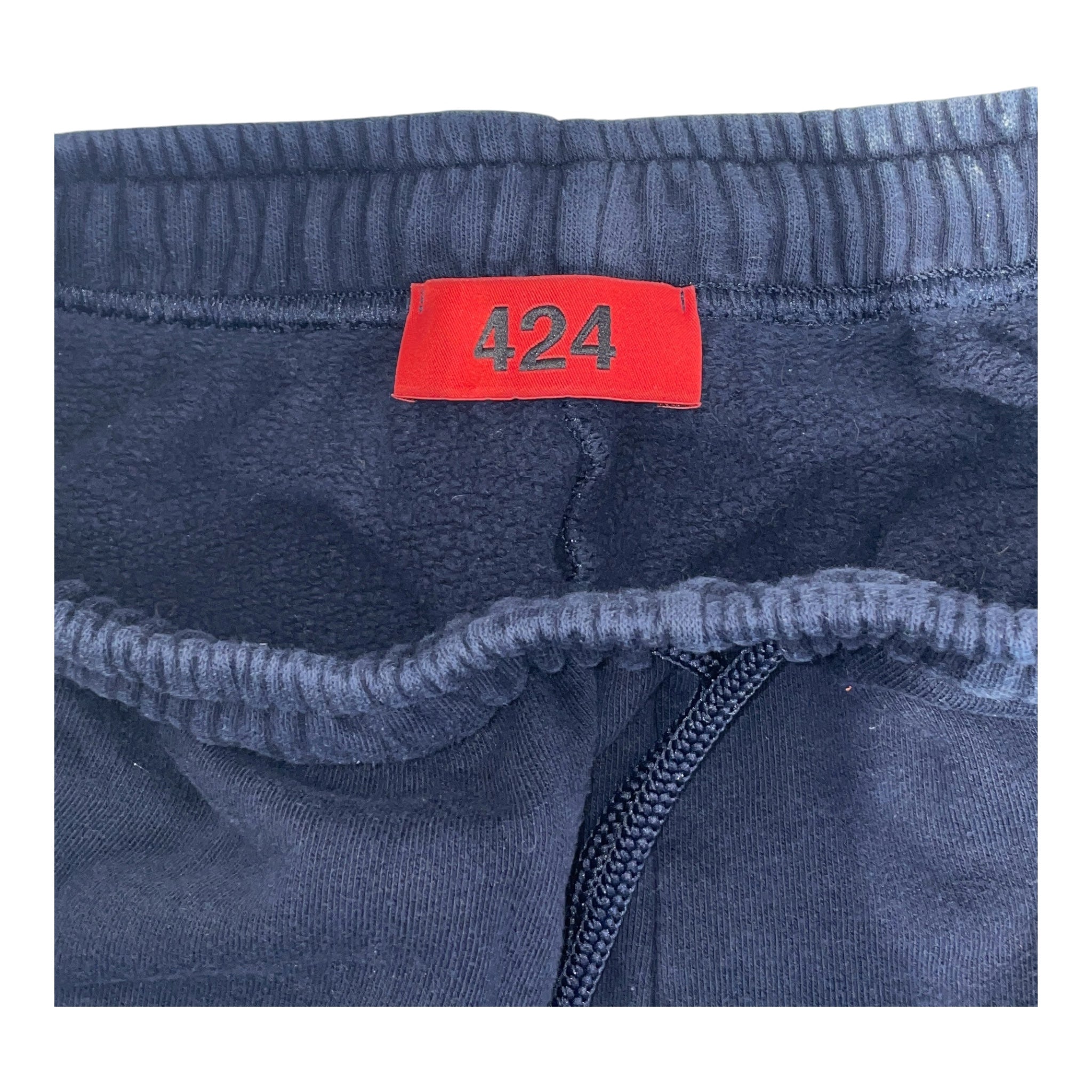 424(FourTwoFour)/Shorts/S/Cotton/NVY/ view 3