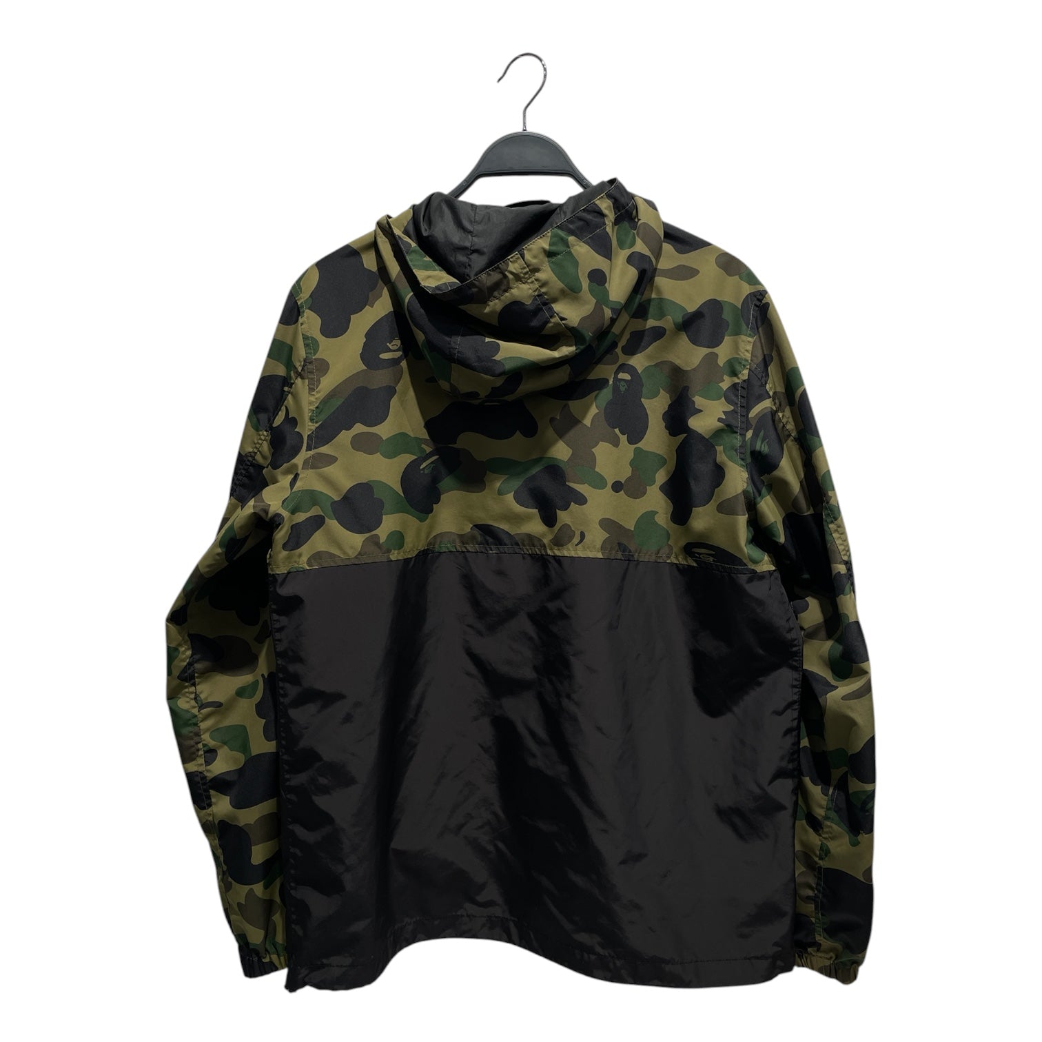 A BATHING APE/Windbreaker/M/Nylon/GRN/Camouflage/Colorblock Camo Windbreaker view 2