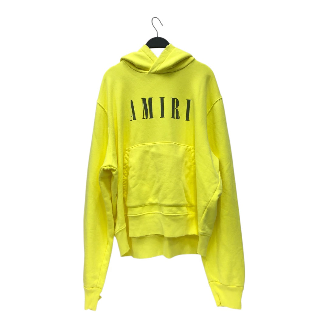AMIRI/Hoodie/L/Graphic/Cotton/YEL/AMIRI BIG TEXT view 1