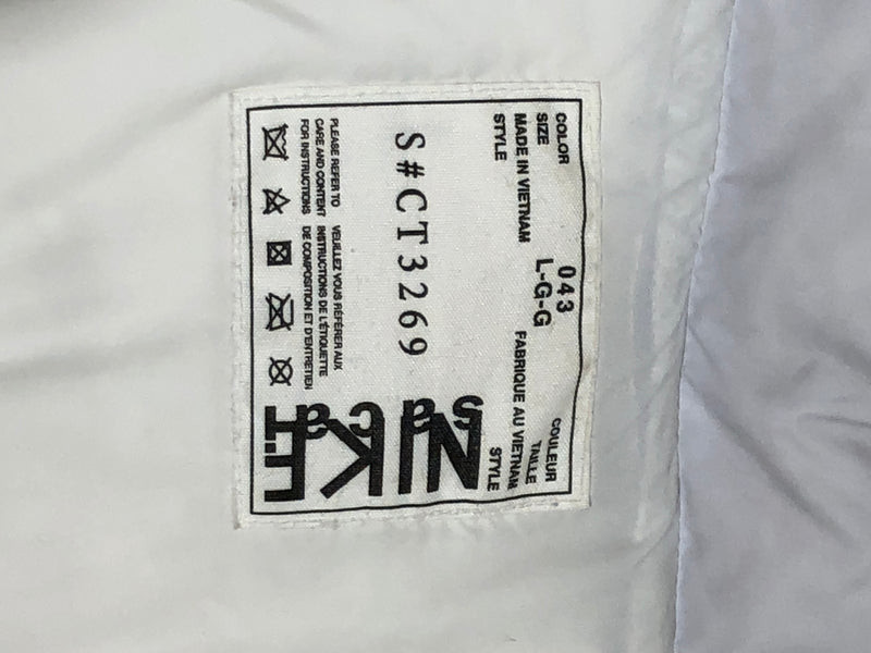 NIKE/NIKE/Sacai/Puffer Jkt/L/Polyester/WHT/