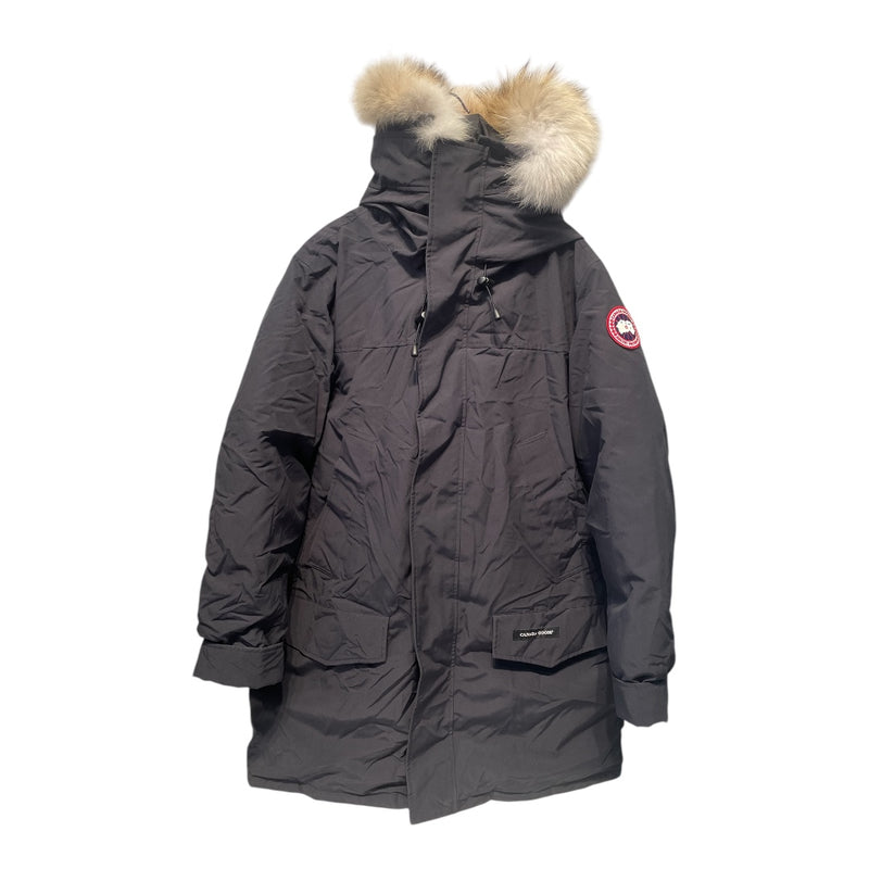 CANADA GOOSE/Puffer Jkt/L/Nylon/NVY/ Fur Lined Hood/ RN
