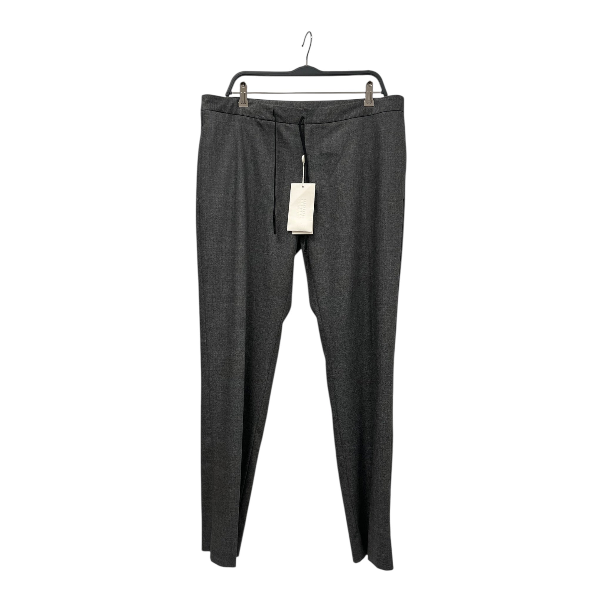 Maison Margiela/Slacks/54/Cotton/GRY/DRAWSTRING SLACKS view 1