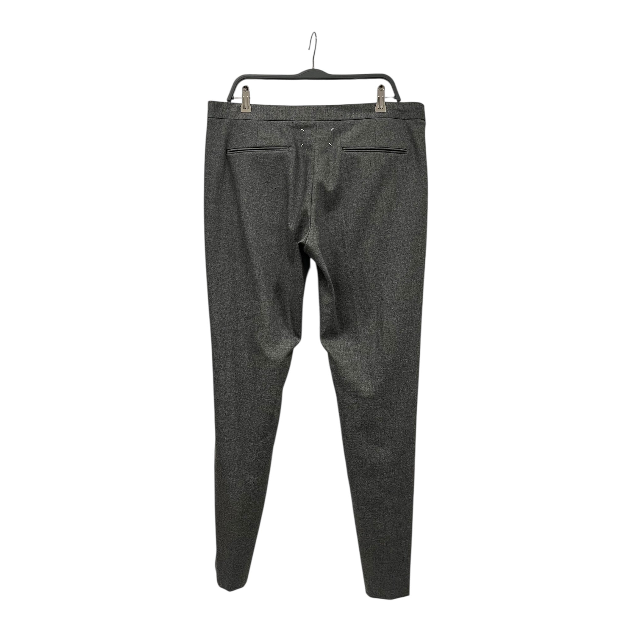 Maison Margiela/Slacks/54/Cotton/GRY/DRAWSTRING SLACKS view 2
