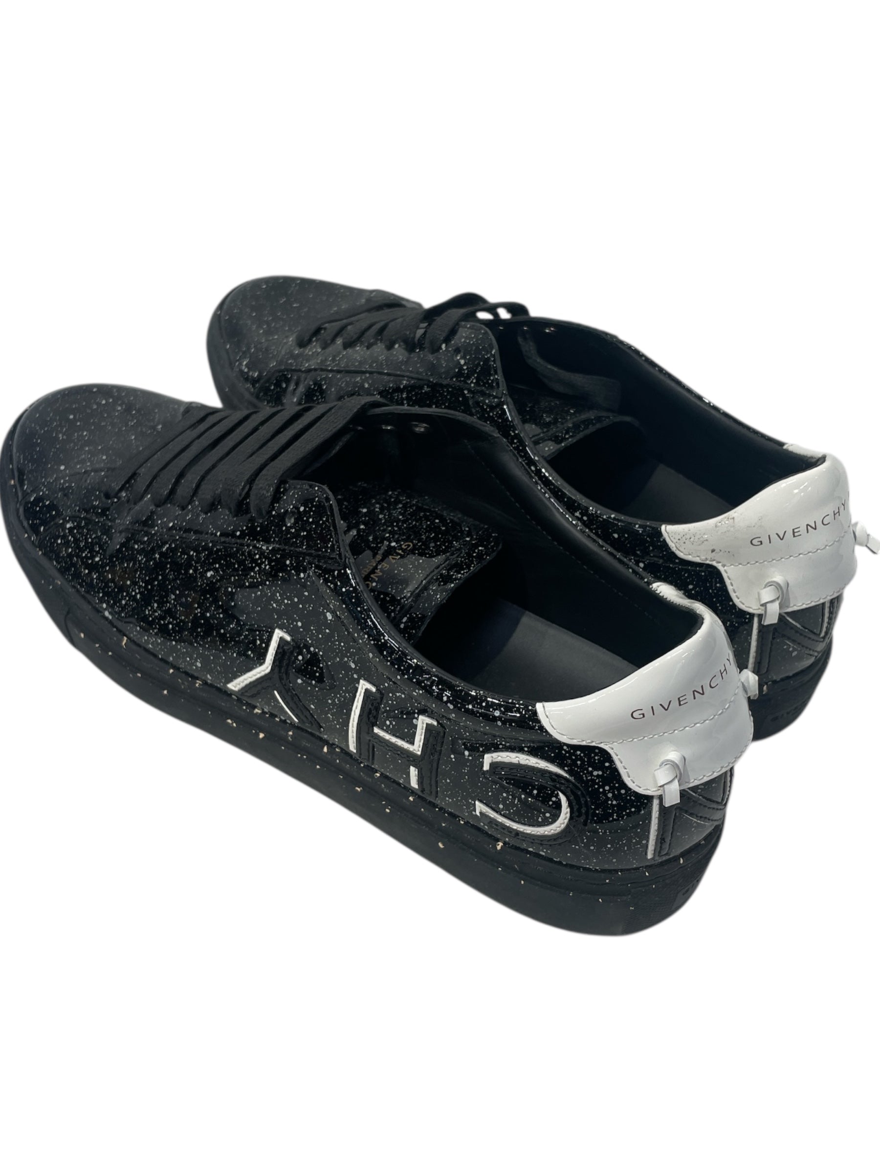 GIVENCHY/Low-Sneakers/EU 43/BLK/REVERSE SPELL OUT view 2