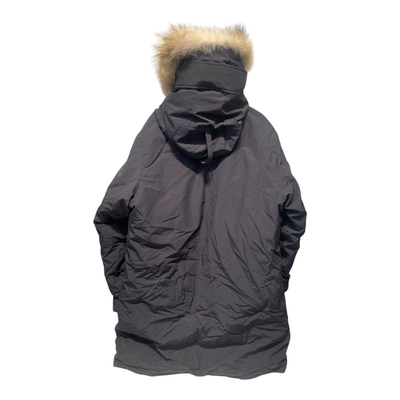 CANADA GOOSE/Puffer Jkt/L/Nylon/NVY/ Fur Lined Hood/ RN