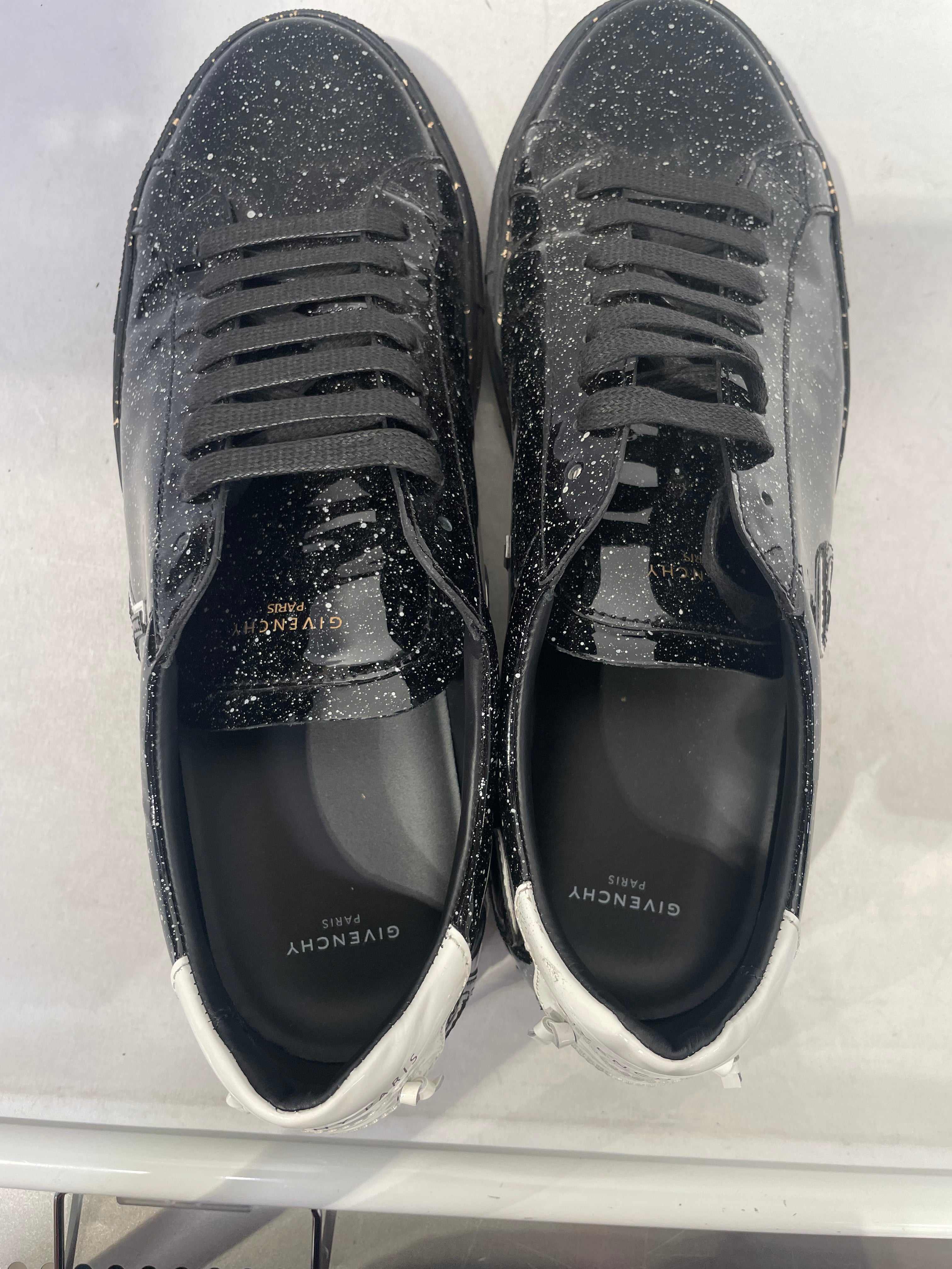 GIVENCHY/Low-Sneakers/EU 43/BLK/REVERSE SPELL OUT view 3