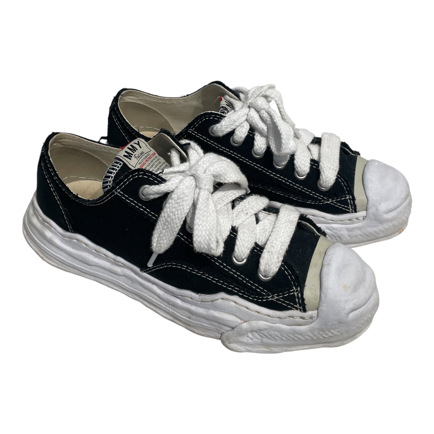 MIHARA YASUHIRO/Low-Sneakers/EU 42/Cotton/BLK/peterson view 1