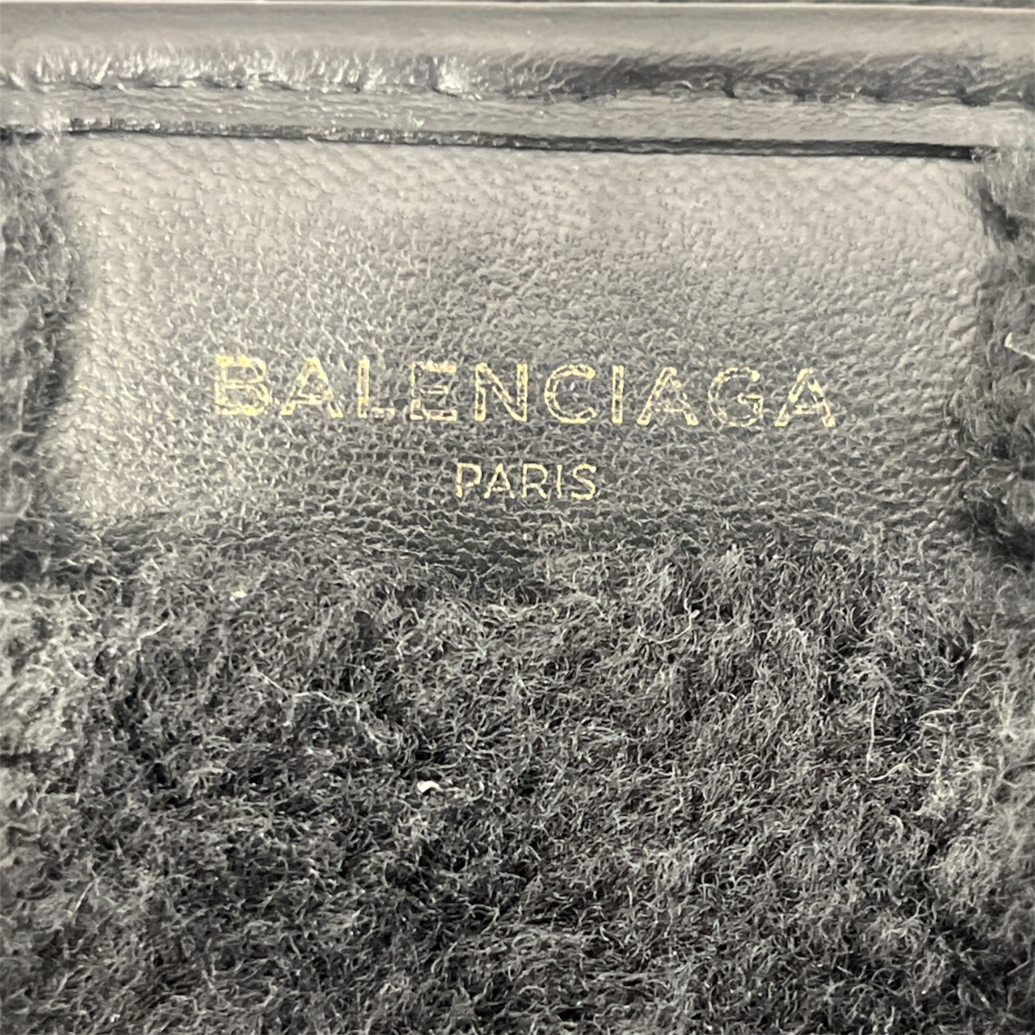 BALENCIAGA/Pouch/Fake Fur/GRY/PORTFOLIO CASE view 3