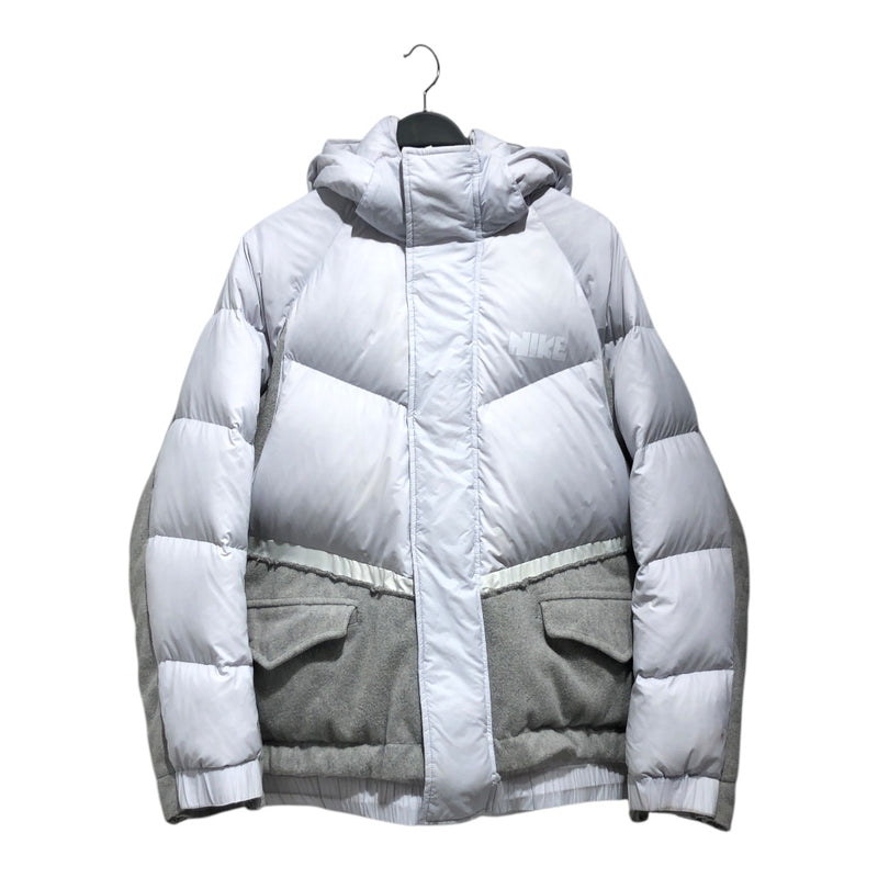 NIKE/NIKE/Sacai/Puffer Jkt/L/Polyester/WHT/