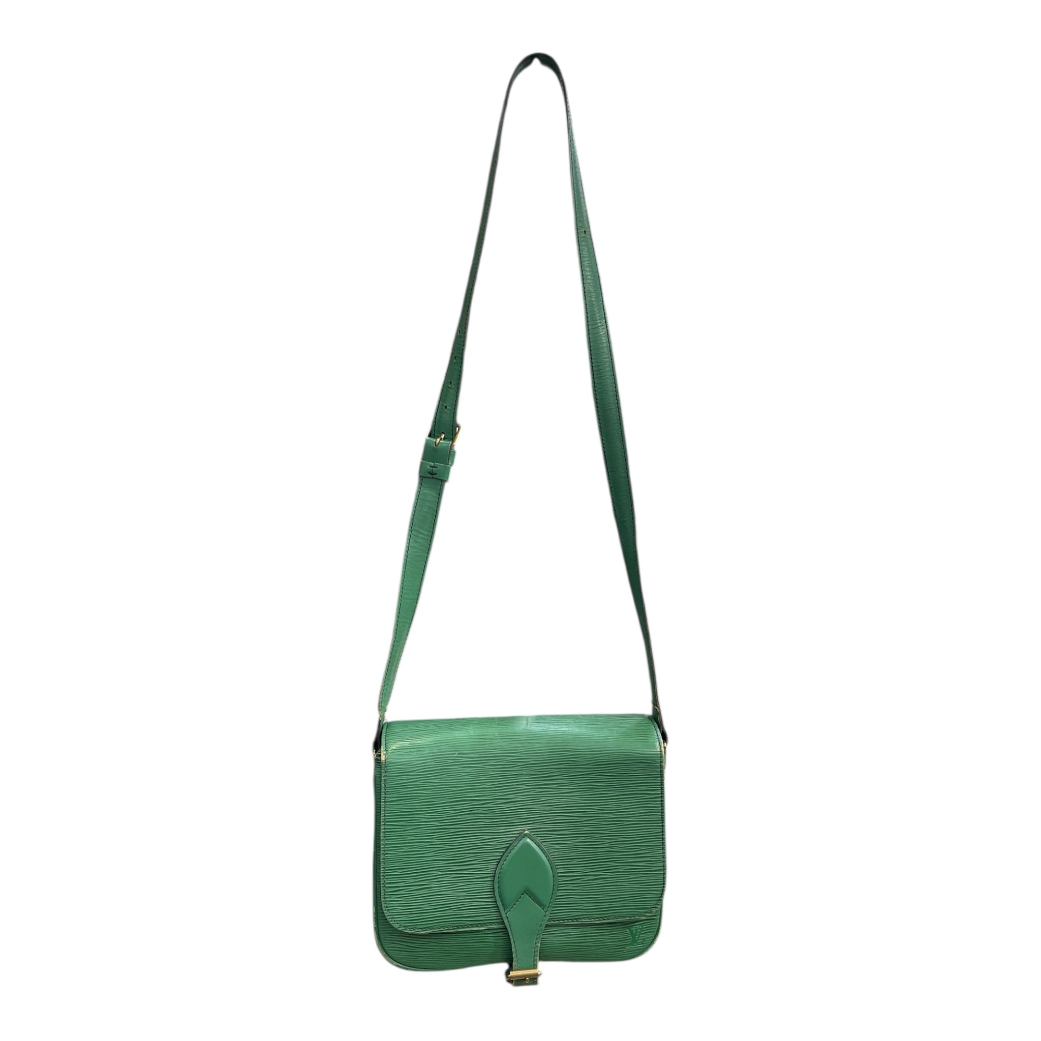 LOUIS VUITTON/Hand Bag/Leather/GRN/n/a view 1