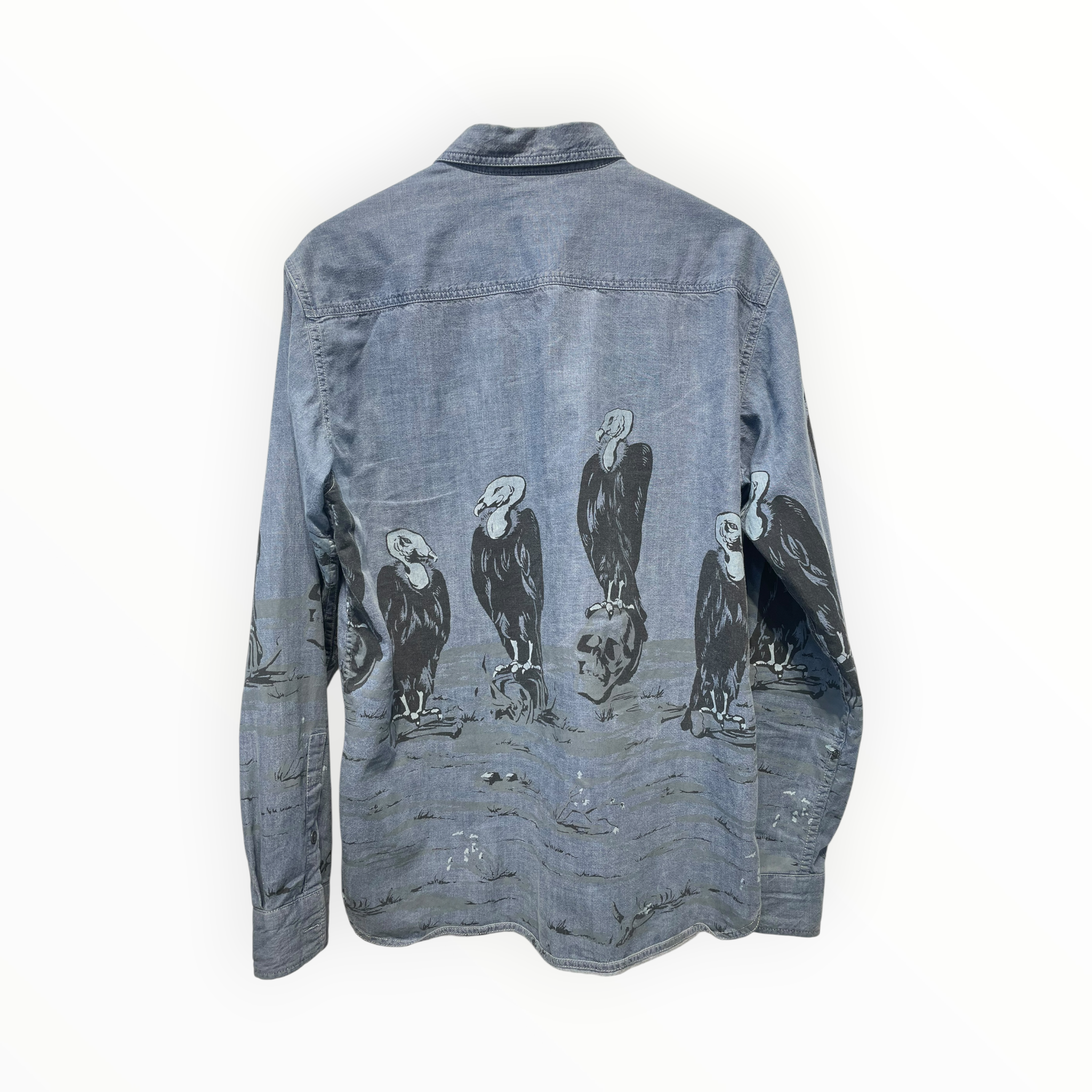 NEIGHBORHOOD/LS Shirt/3/Cotton/BLU/Graphic/svg archives by neighborhood view 2