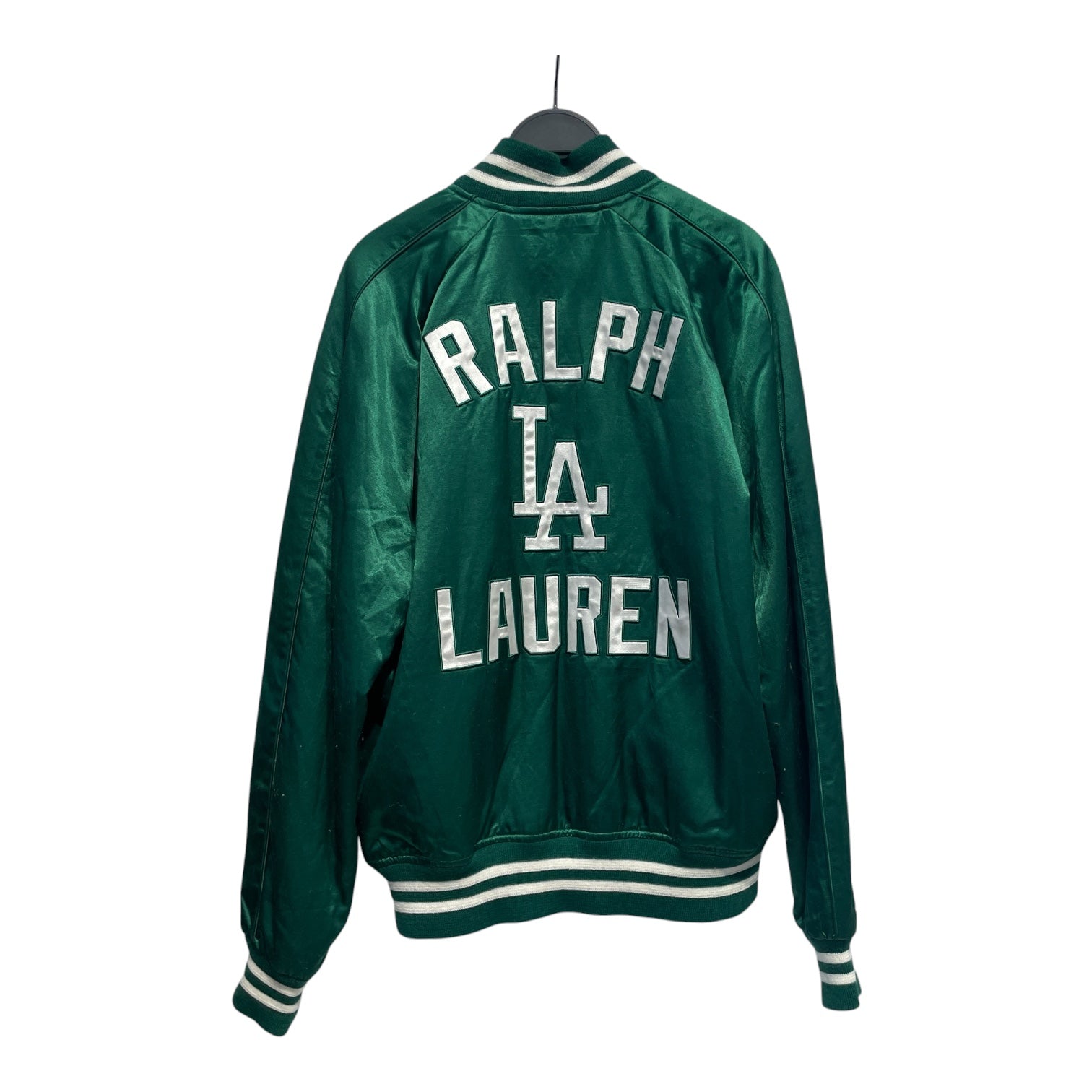 POLO RALPH LAUREN/Baseball Jkt/M/GRN/Graphic/DODGERS view 2