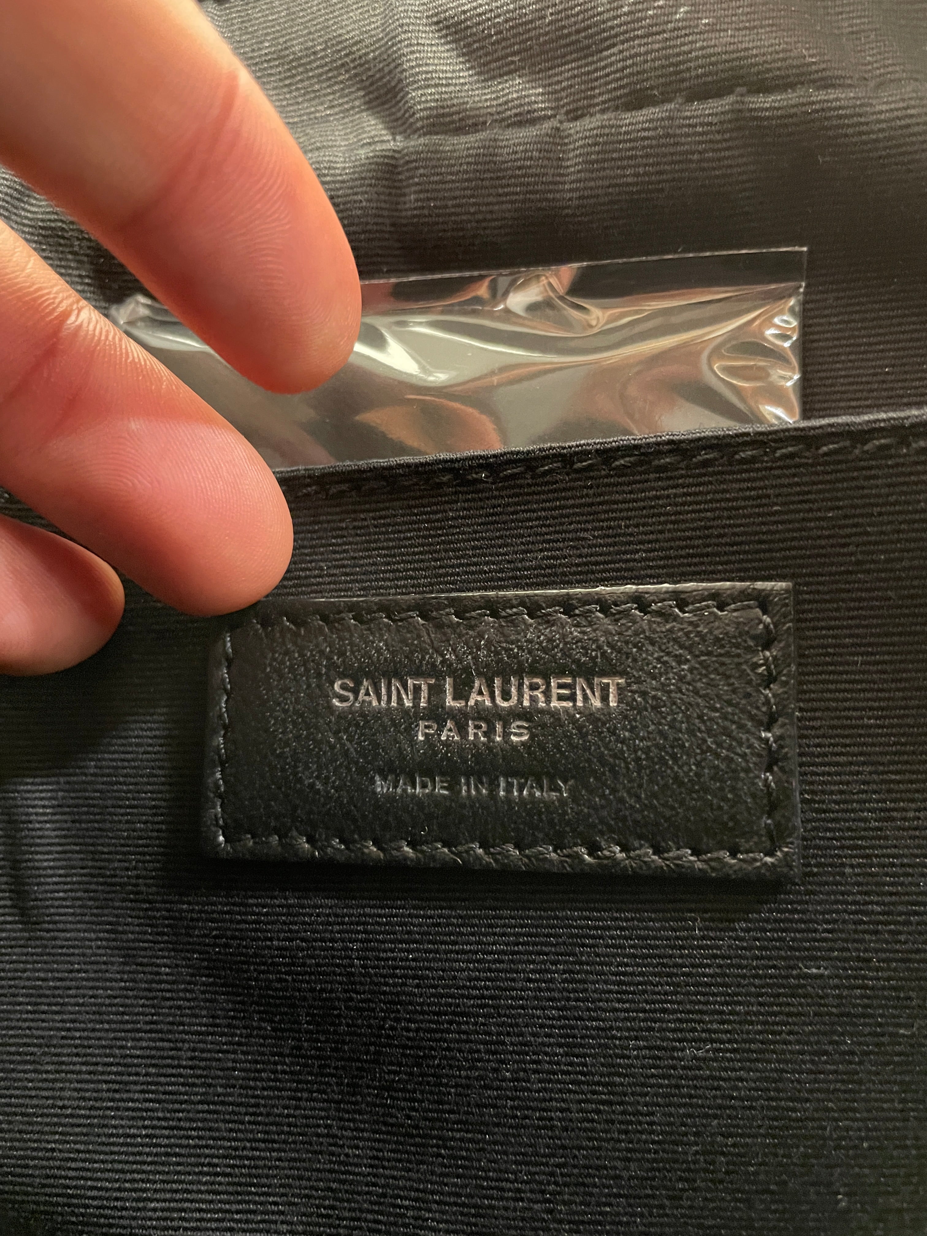 YVES SAINT LAURENT/Cross Body Bag/Leather/BLK/TGDJDJ view 4