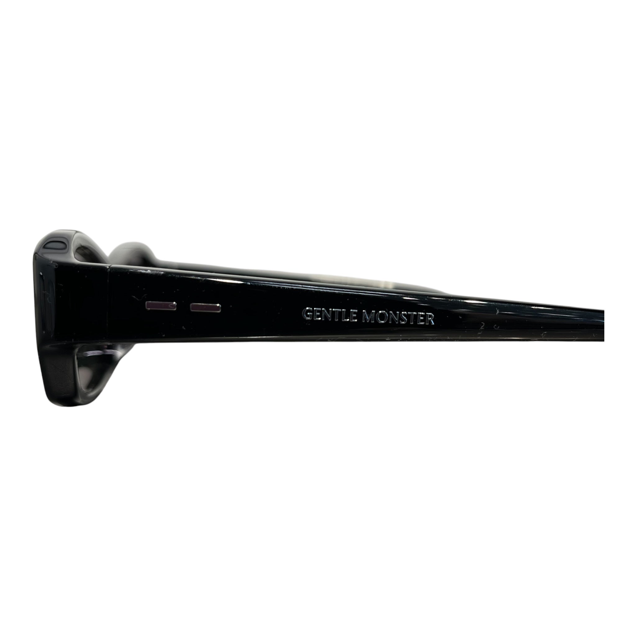 GENTLE MONSTER/Sunglasses/Plastic/BLK/M's/Halo 01 Sunglasses view 3
