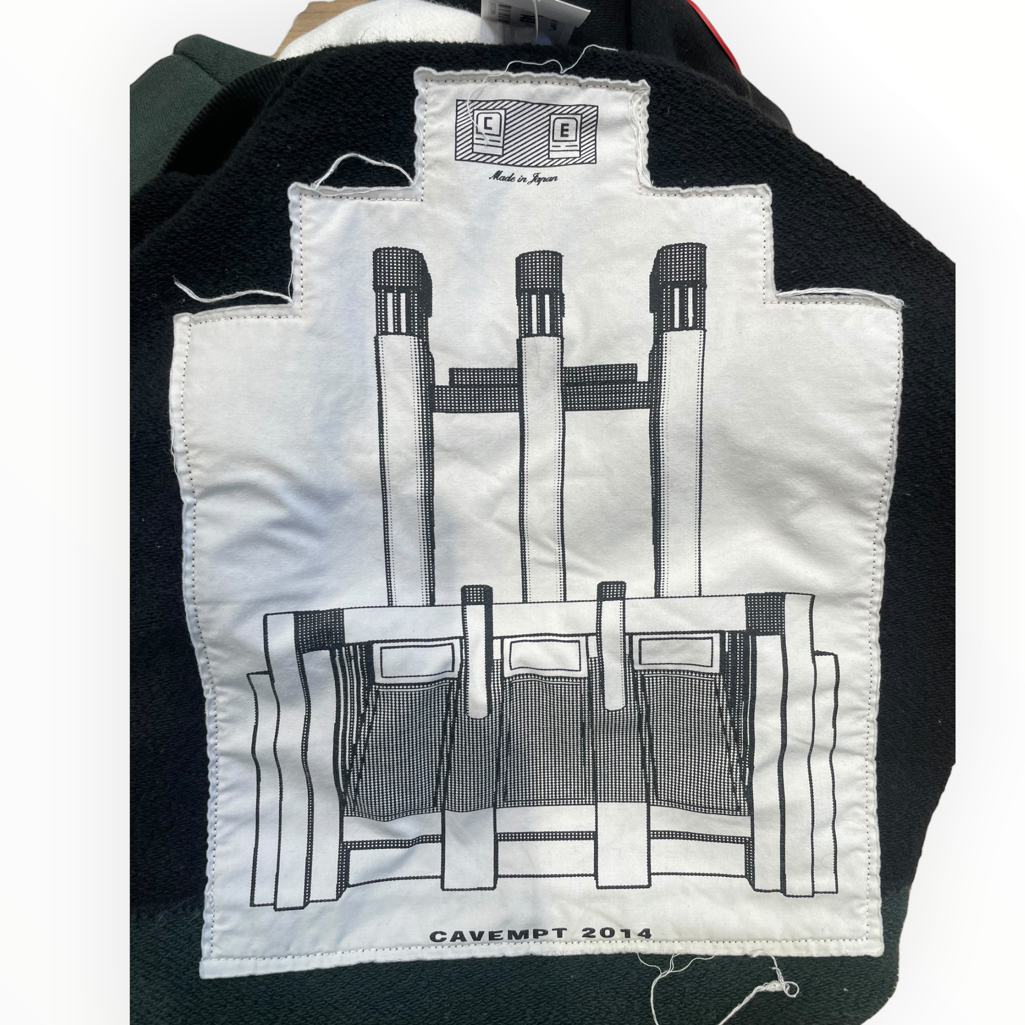 C.E(CAV EMPT)/Sweatshirt/M/Graphic/Cotton/GRN/eye graphic view 3