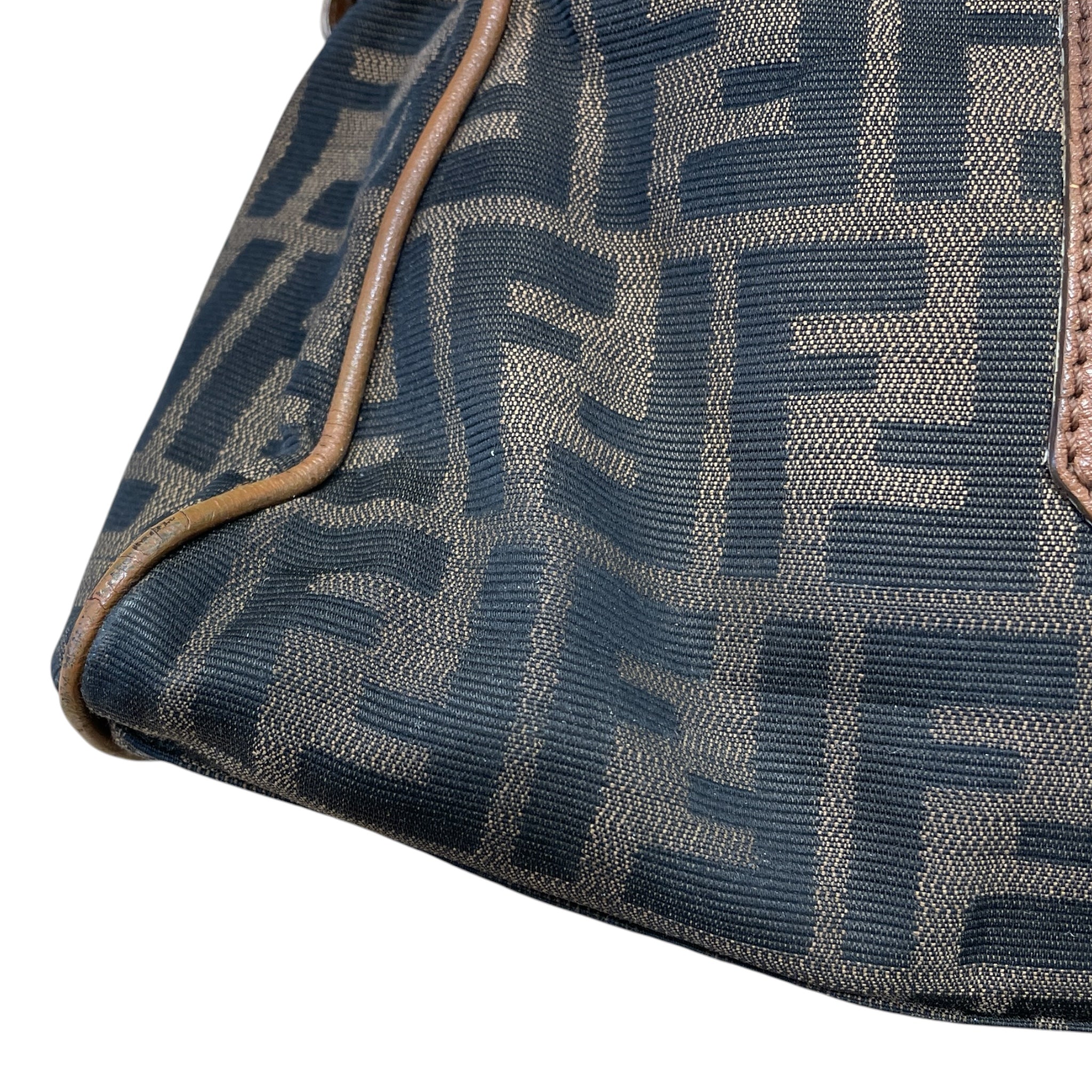 FENDI/Hand Bag/Monogram/Cotton/CML/ZUCCA CANVAS TOTE view 7