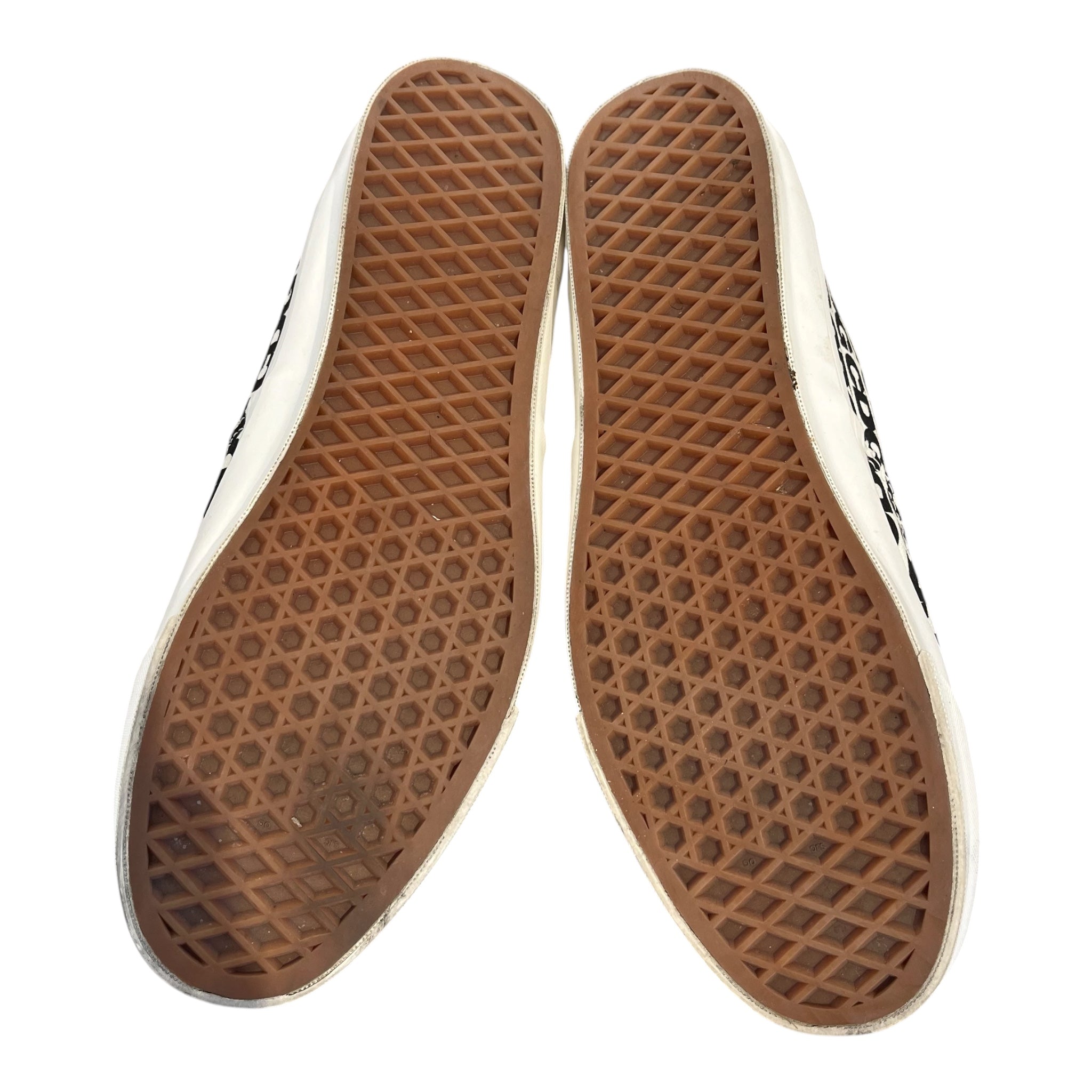 CDG/VANS/Low-Sneakers/US 11/All Over Print/Cotton/WHT/cdg AOP authentic otw vans view 3