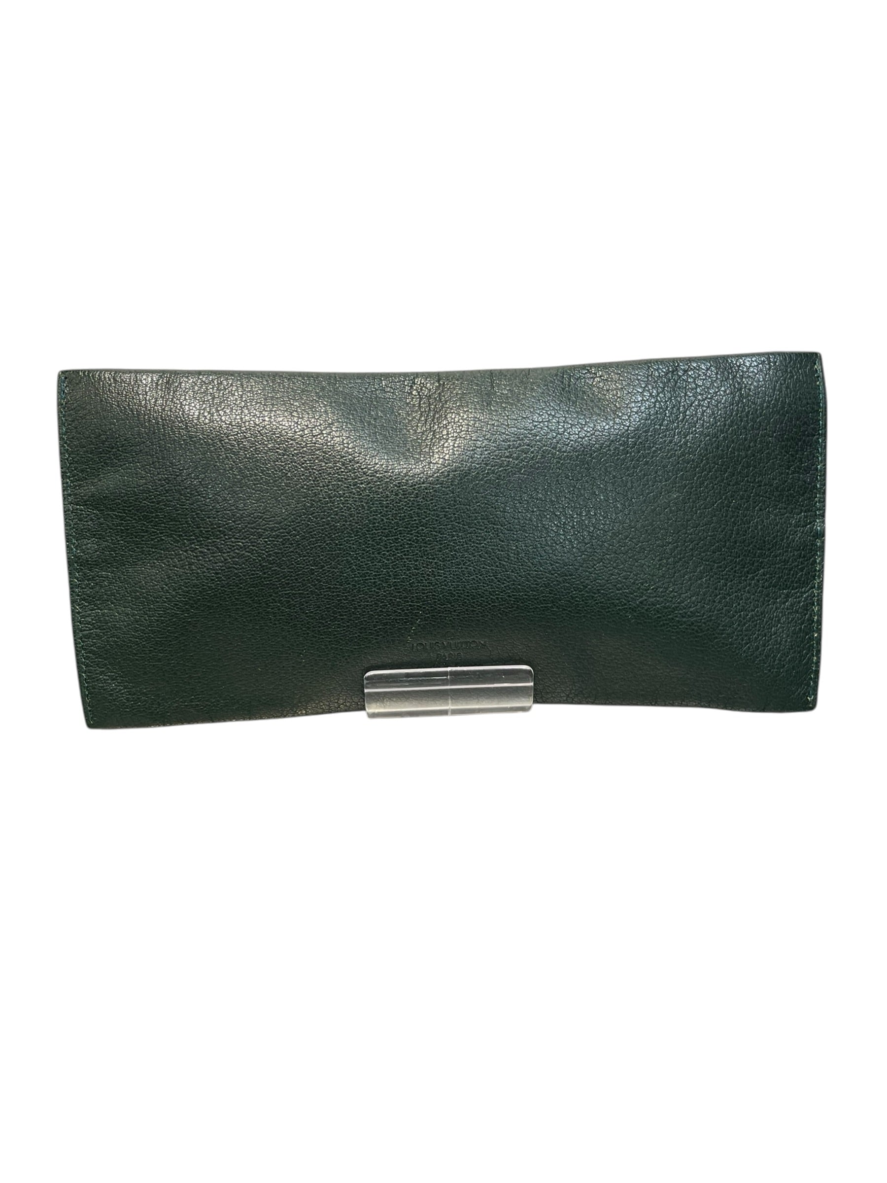 LOUIS VUITTON/Long Wallet/Leather/GRN/ view 2