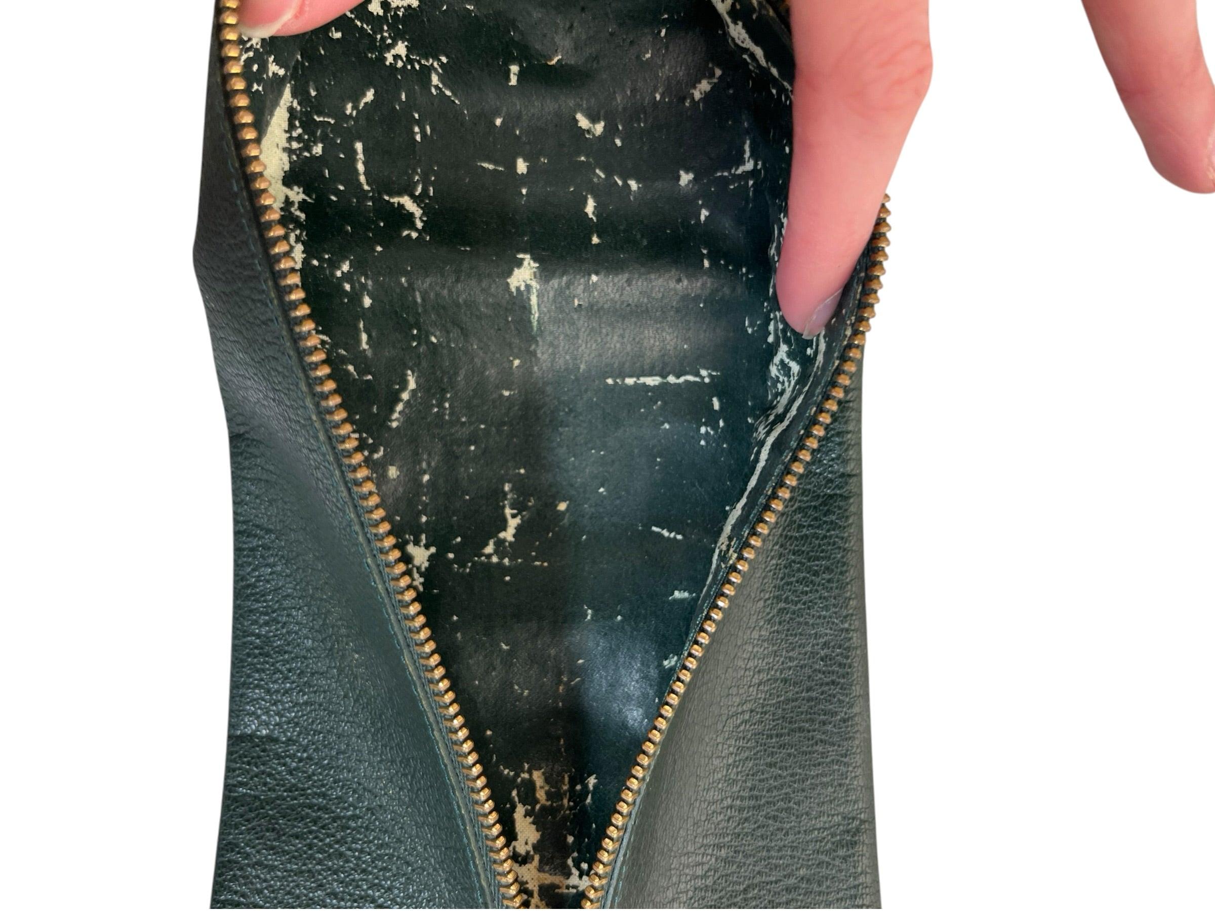 LOUIS VUITTON/Long Wallet/Leather/GRN/ view 4