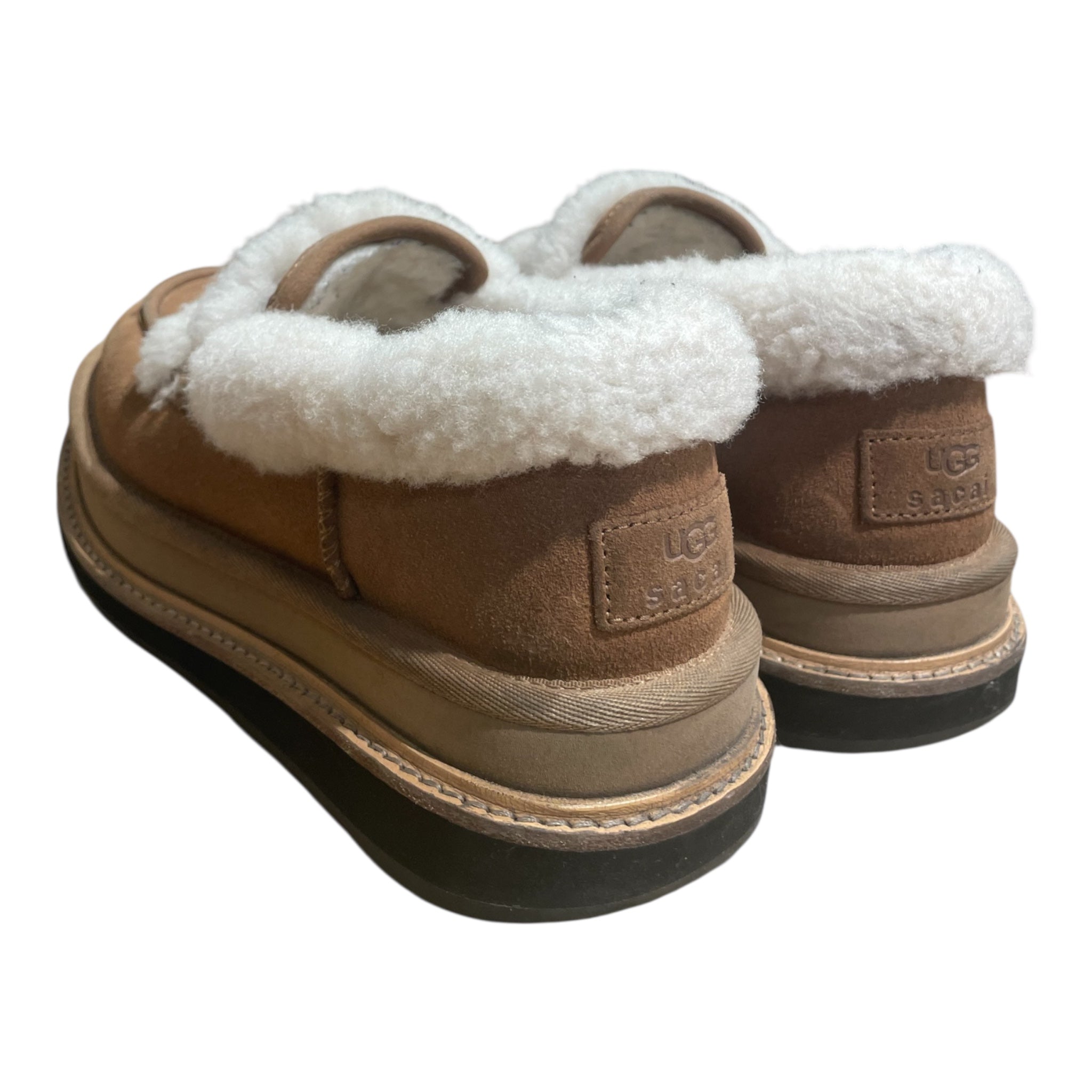 UGG australia/Sacai/Loafers/US 6/Suede/BRW/PENNY LOAFER view 2