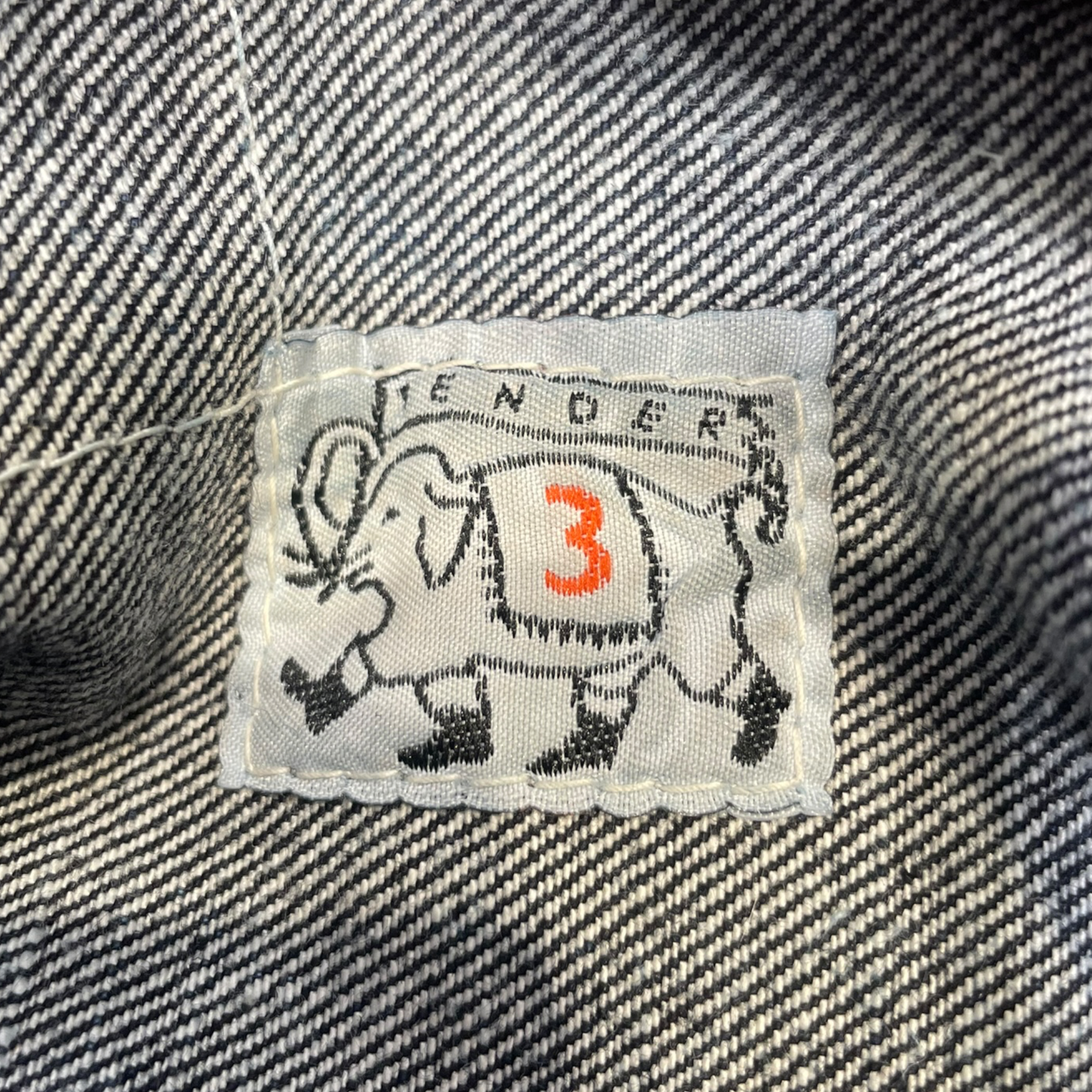 TENDER/Pants/3/Denim/IDG/selvedge view 3