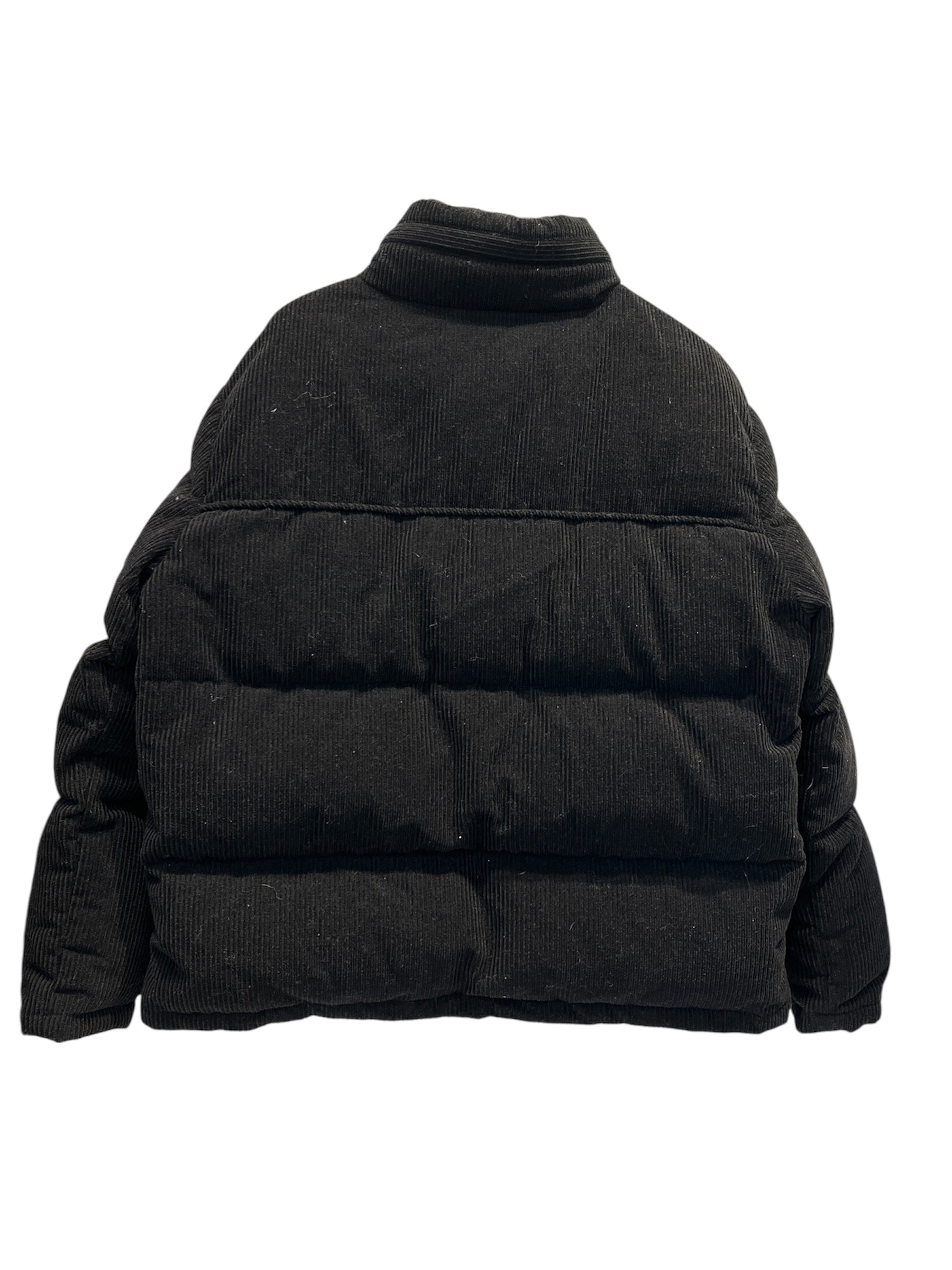 SAINT LAURENT/Coat/54/Cotton/BLK/Single Breasted/ view 2