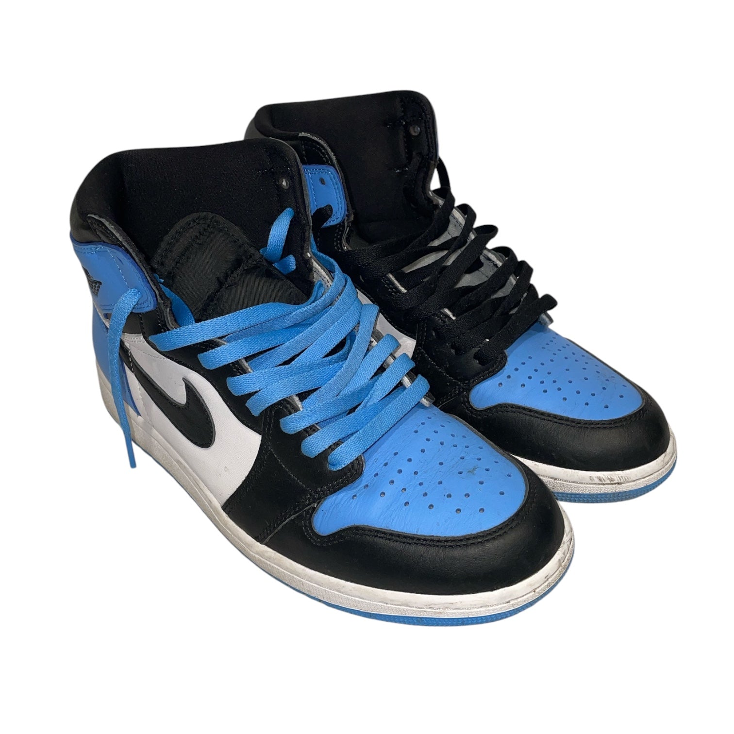 JORDAN BRAND/Low-Sneakers/Leather/BLU/ view 1