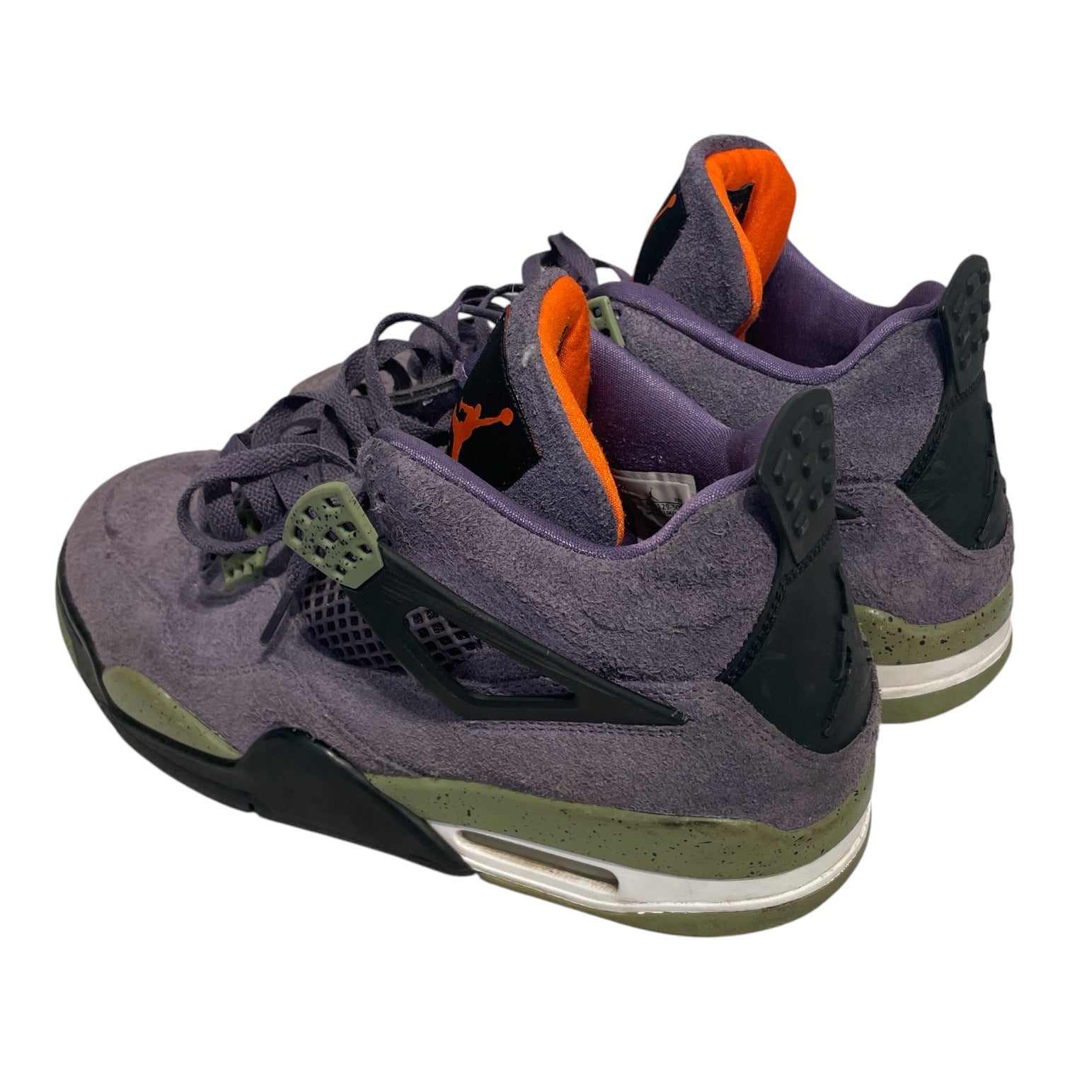 NIKE/Low-Sneakers/US 11.5/Suede/PPL/Jordan 4 canyon purple view 2