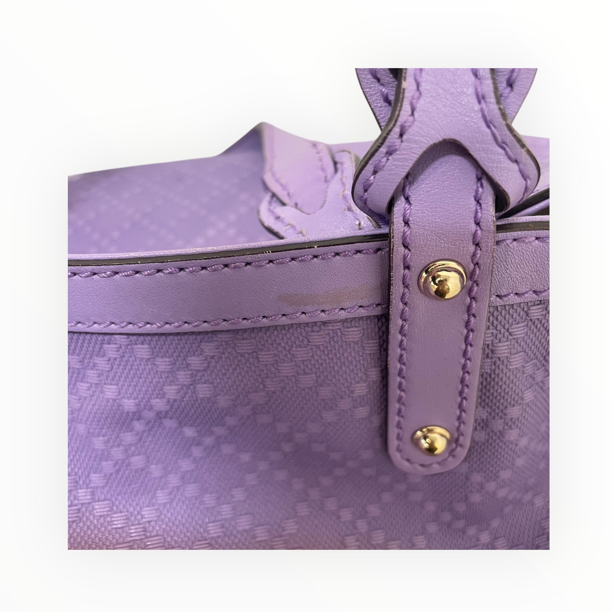 GUCCI/Tote Bag/Leather/PPL/Diamante view 8
