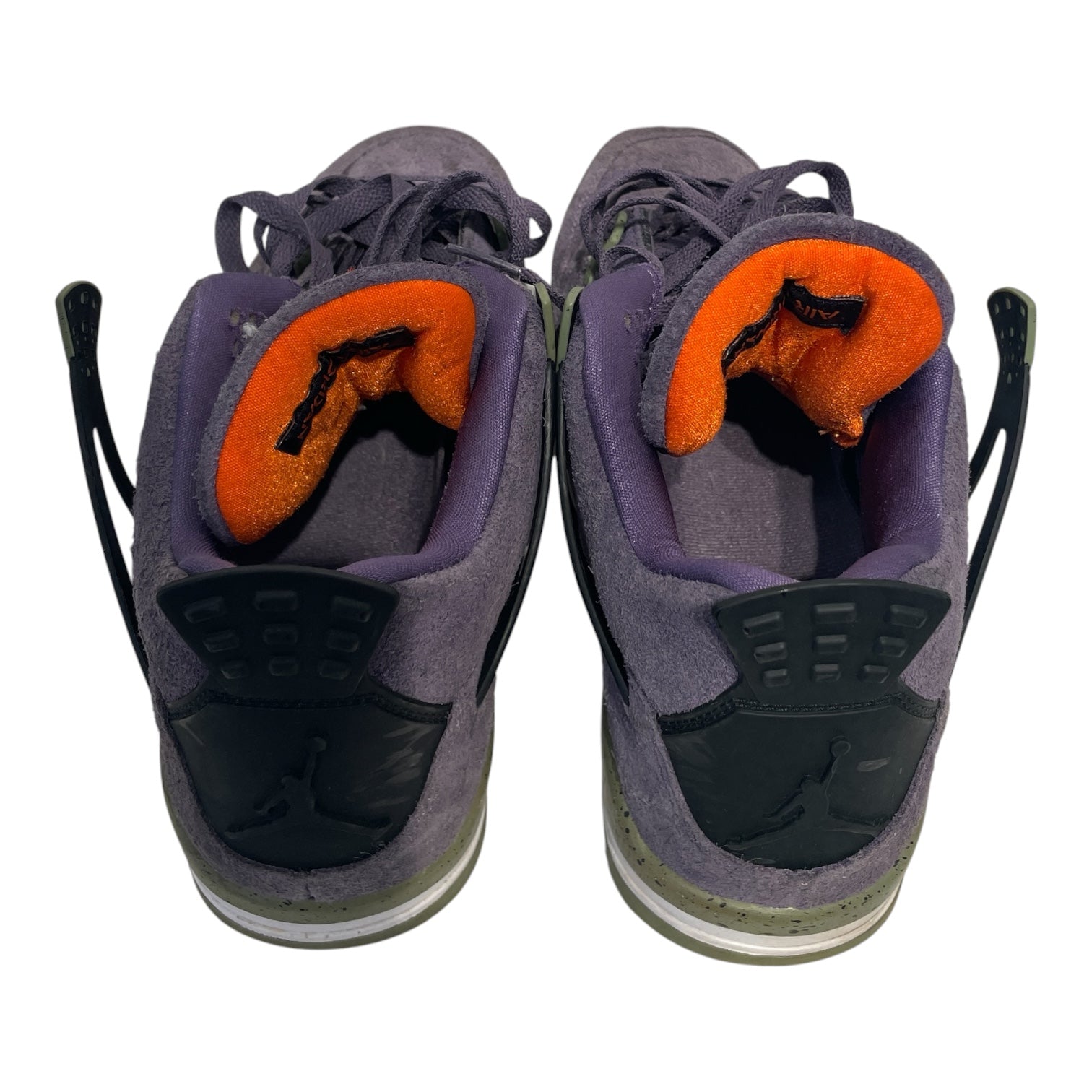 NIKE/Low-Sneakers/US 11.5/Suede/PPL/Jordan 4 canyon purple view 3
