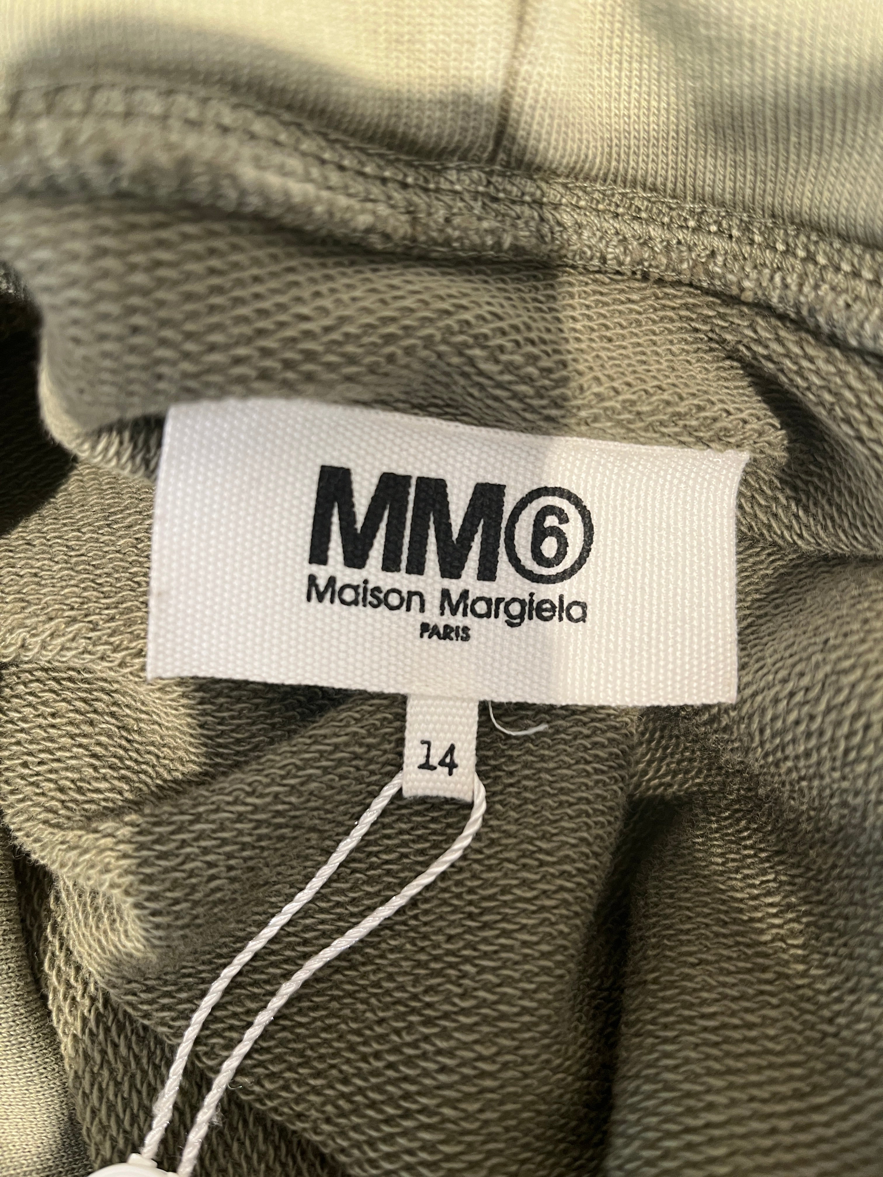 MM6/Hoodie/14/Cotton/GRN/Pullover/ view 3