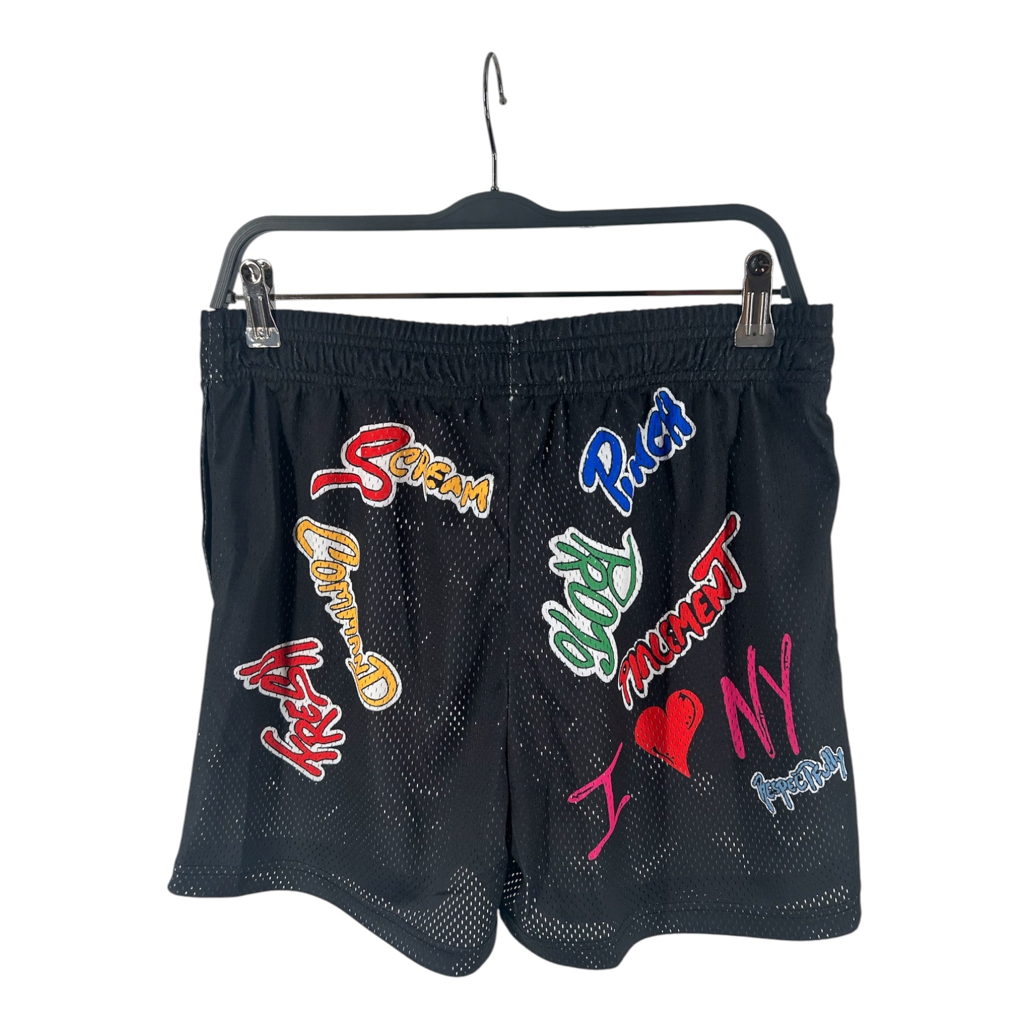 Eric Emanuel/Shorts/M/Cotton/BLK/All Over Print/MATTY BOY I HEART NY view 2