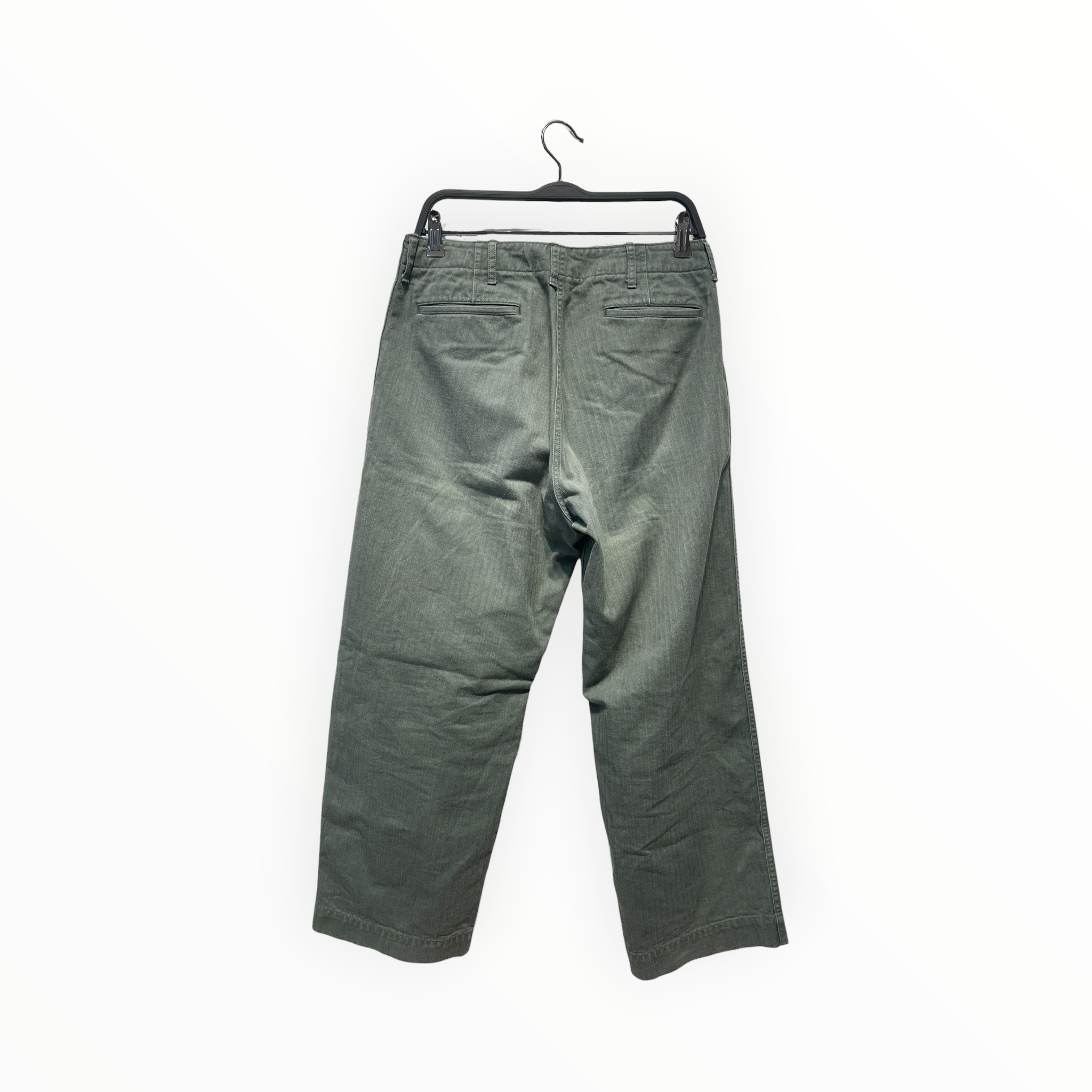 BEAMS/Pants/S/Cotton/GRN/CHINO STRAIGHT LEG view 2