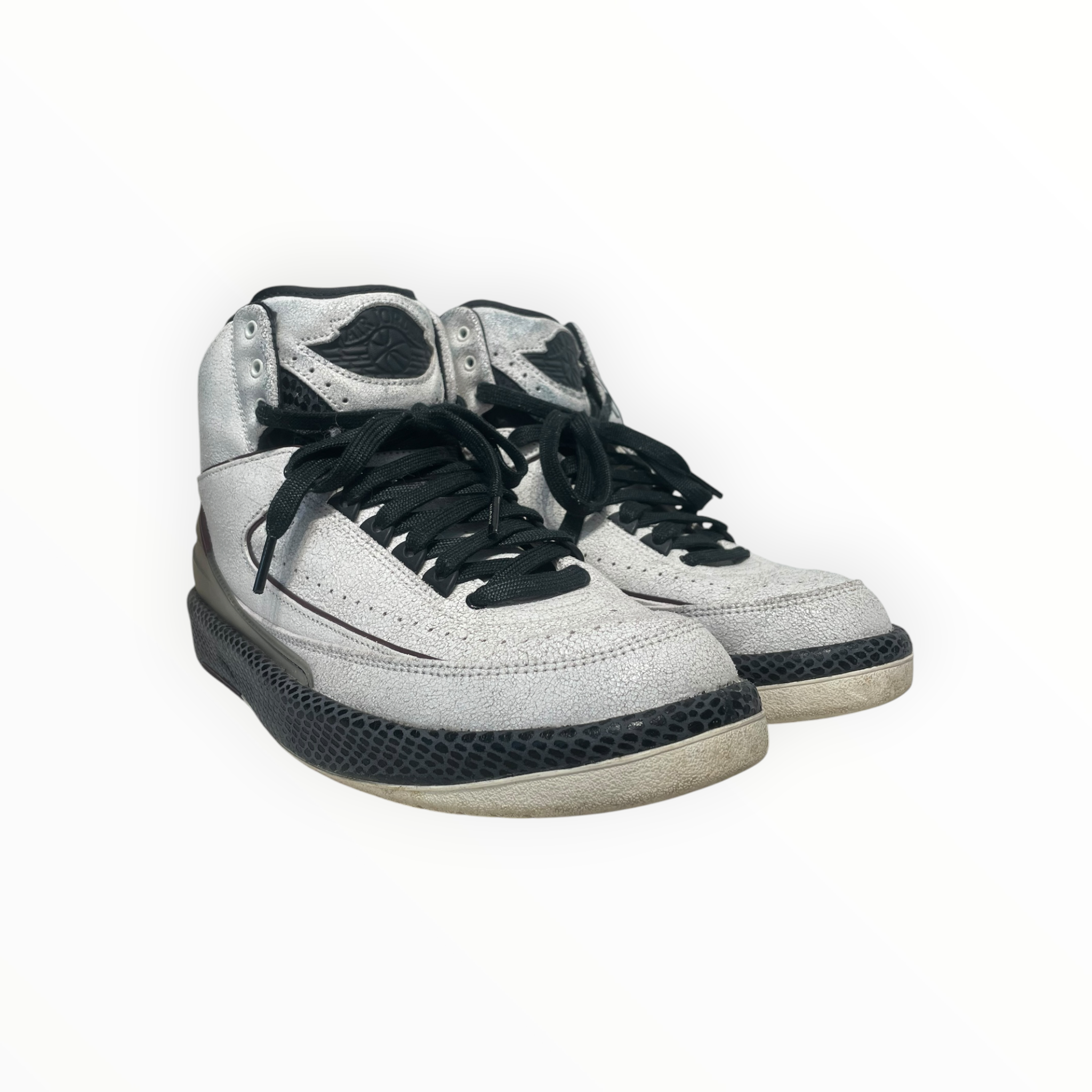 NIKE/A MA MANIERE X AIR JORDAN 2 RETRO SP/Hi-Sneakers/US 10/Leather/WHT/DO7216-100 view 1