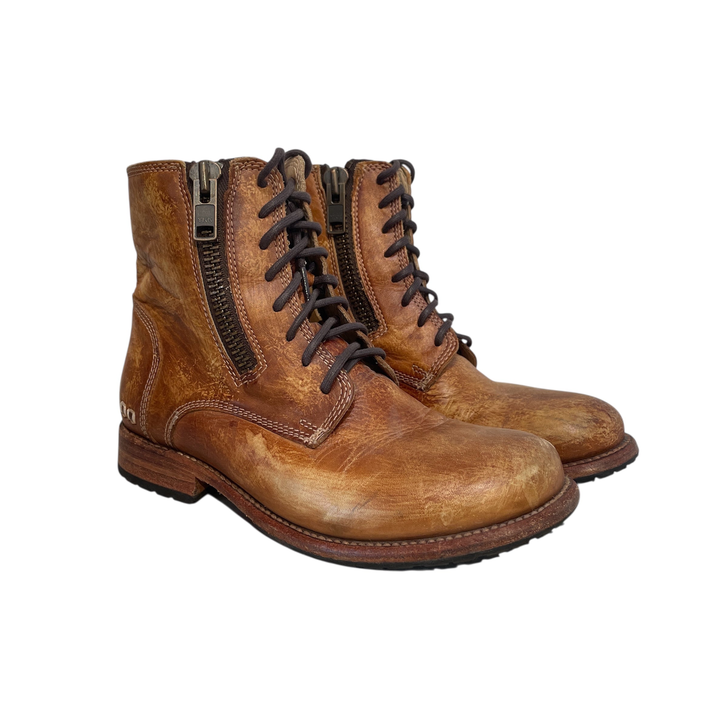 BED STU/Lace Up Boots/US 8/Leather/BRW/8 Hole/Tactic Trek Combat-Style Boot view 1