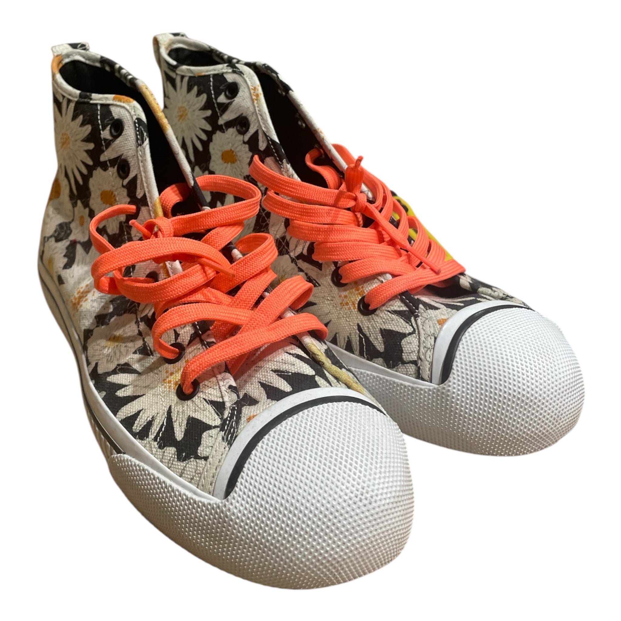 BURBERRY/Hi-Sneakers/EU 44/Floral Pattern/Cotton/MLT/ view 1