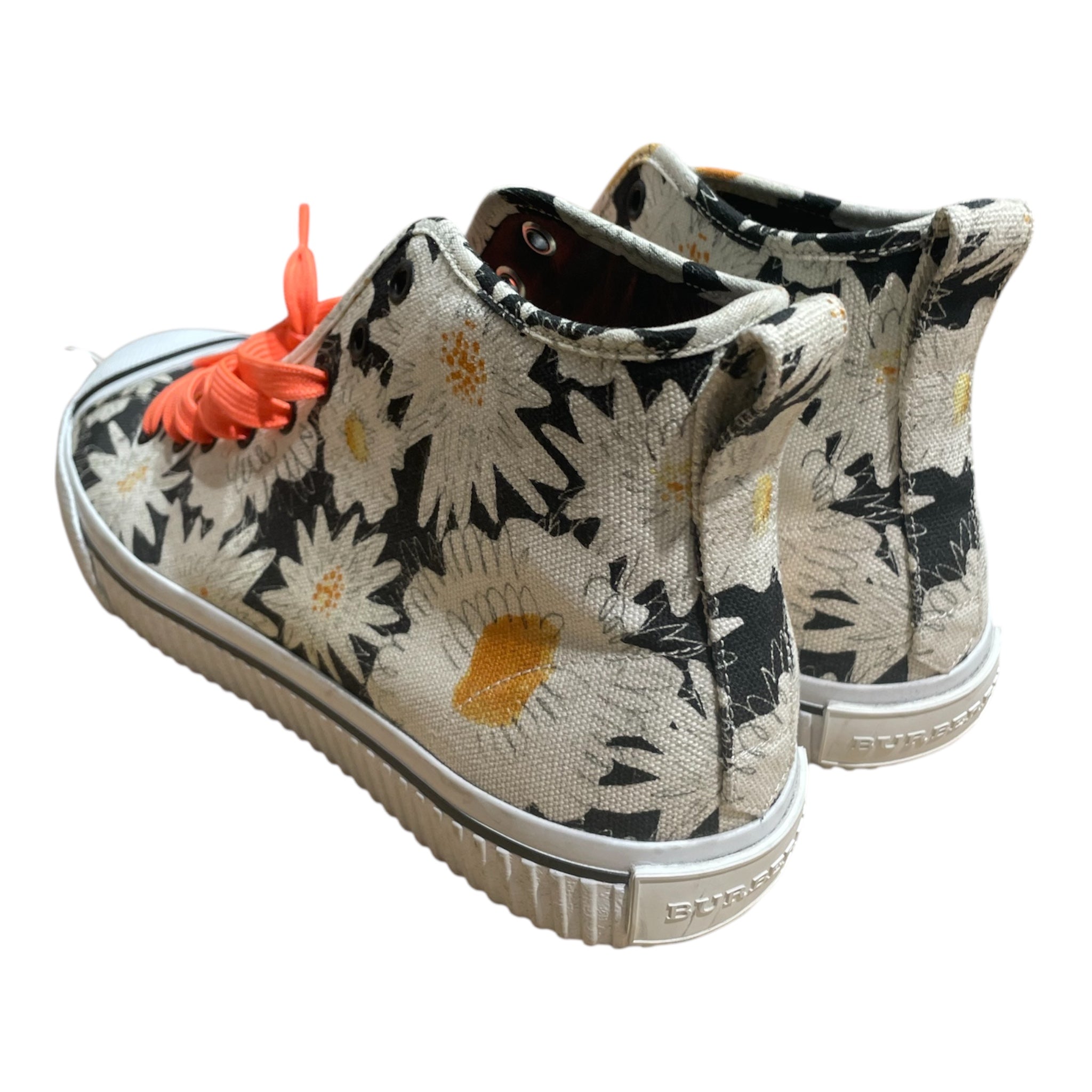 BURBERRY/Hi-Sneakers/EU 44/Floral Pattern/Cotton/MLT/ view 2