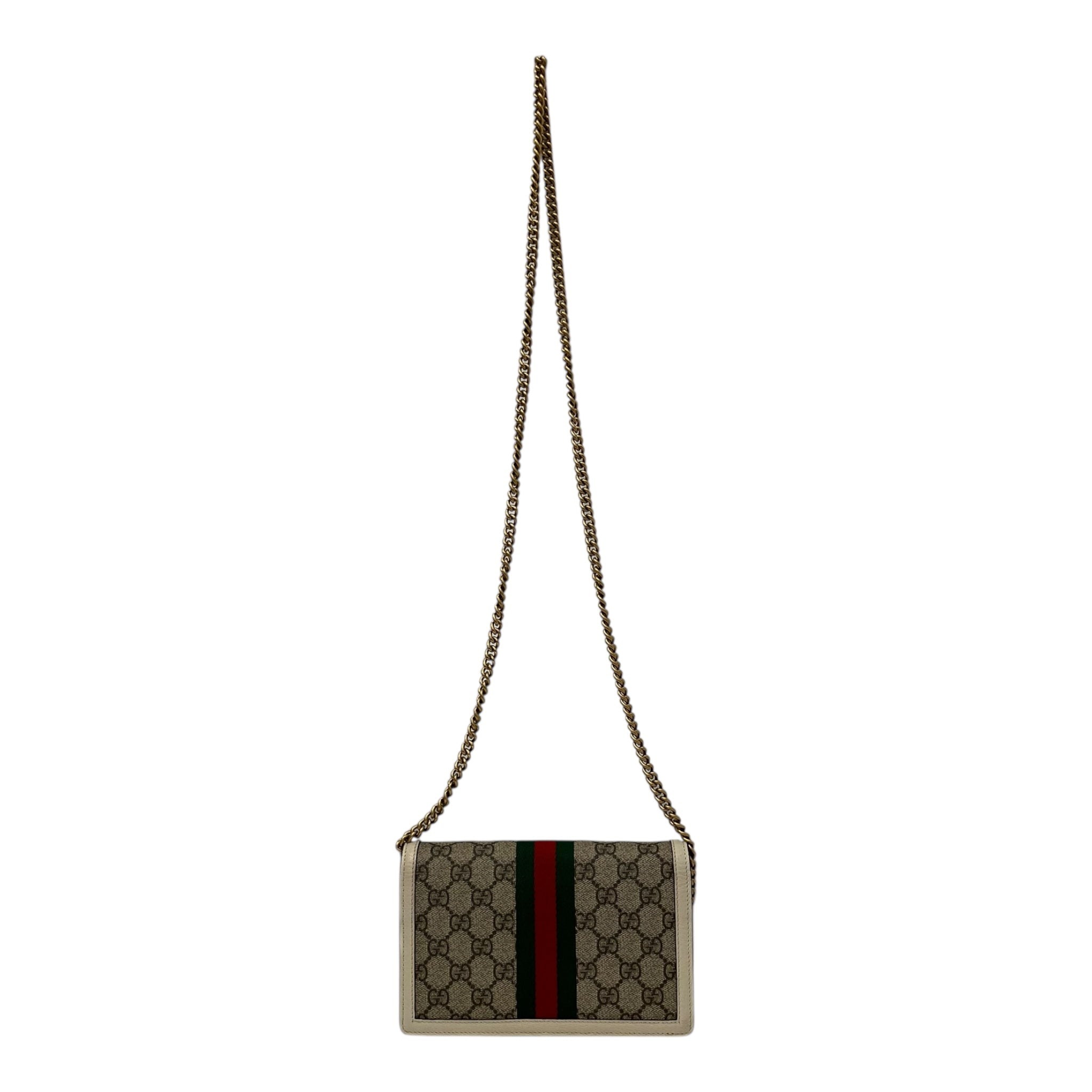 GUCCI/Cross Body Bag/Leather/BEG/QUEEN MARGARET BEE 4760792184 view 2