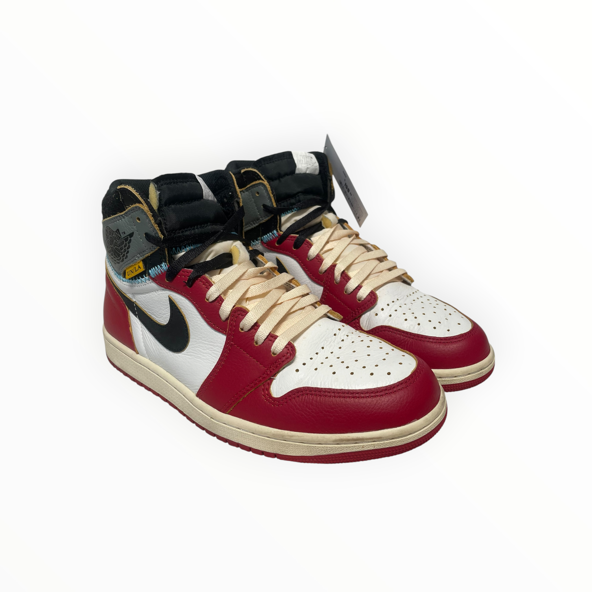 NIKE/X UNION LA JORDAN 1 HIGH OG SP/Hi-Sneakers/US 10/Leather/RED/HV8563-600 view 1