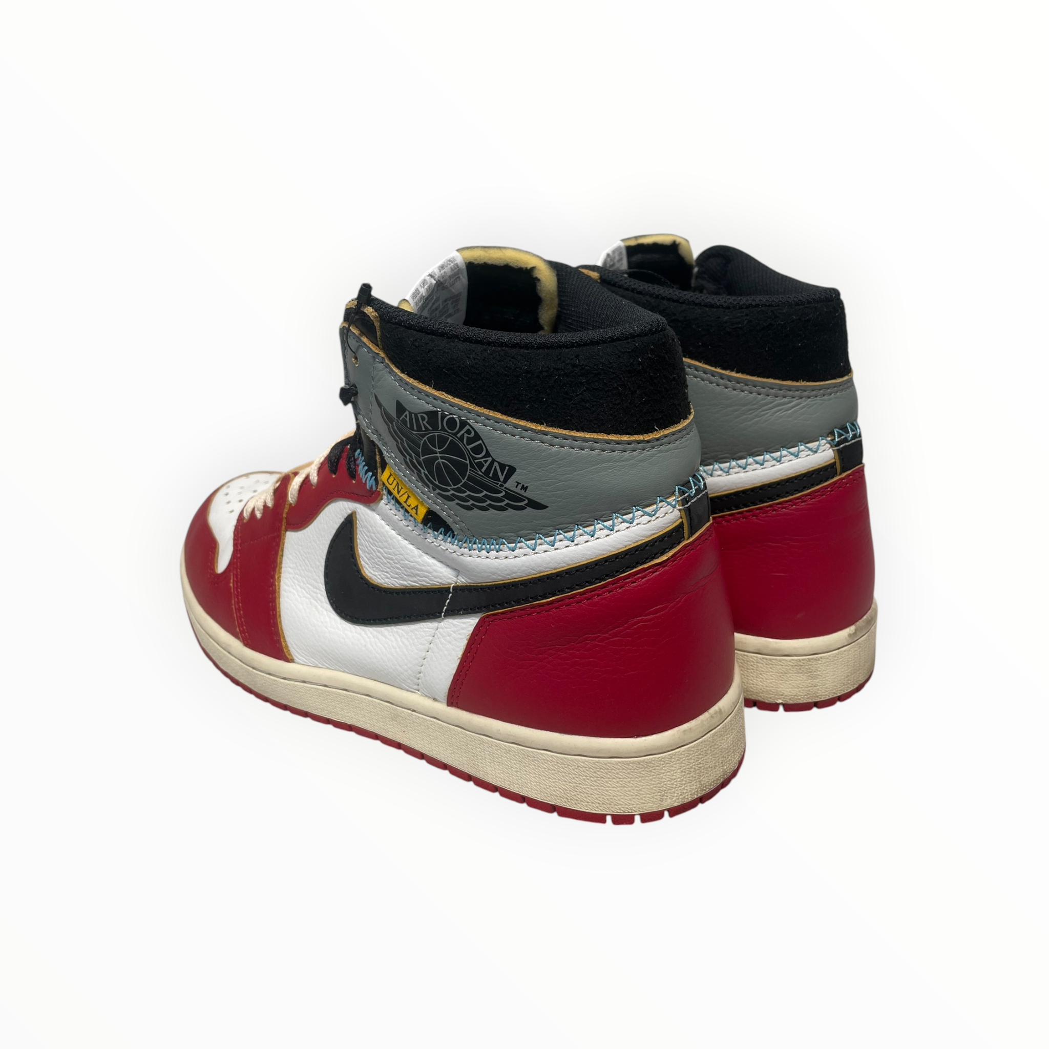 NIKE/X UNION LA JORDAN 1 HIGH OG SP/Hi-Sneakers/US 10/Leather/RED/HV8563-600 view 2