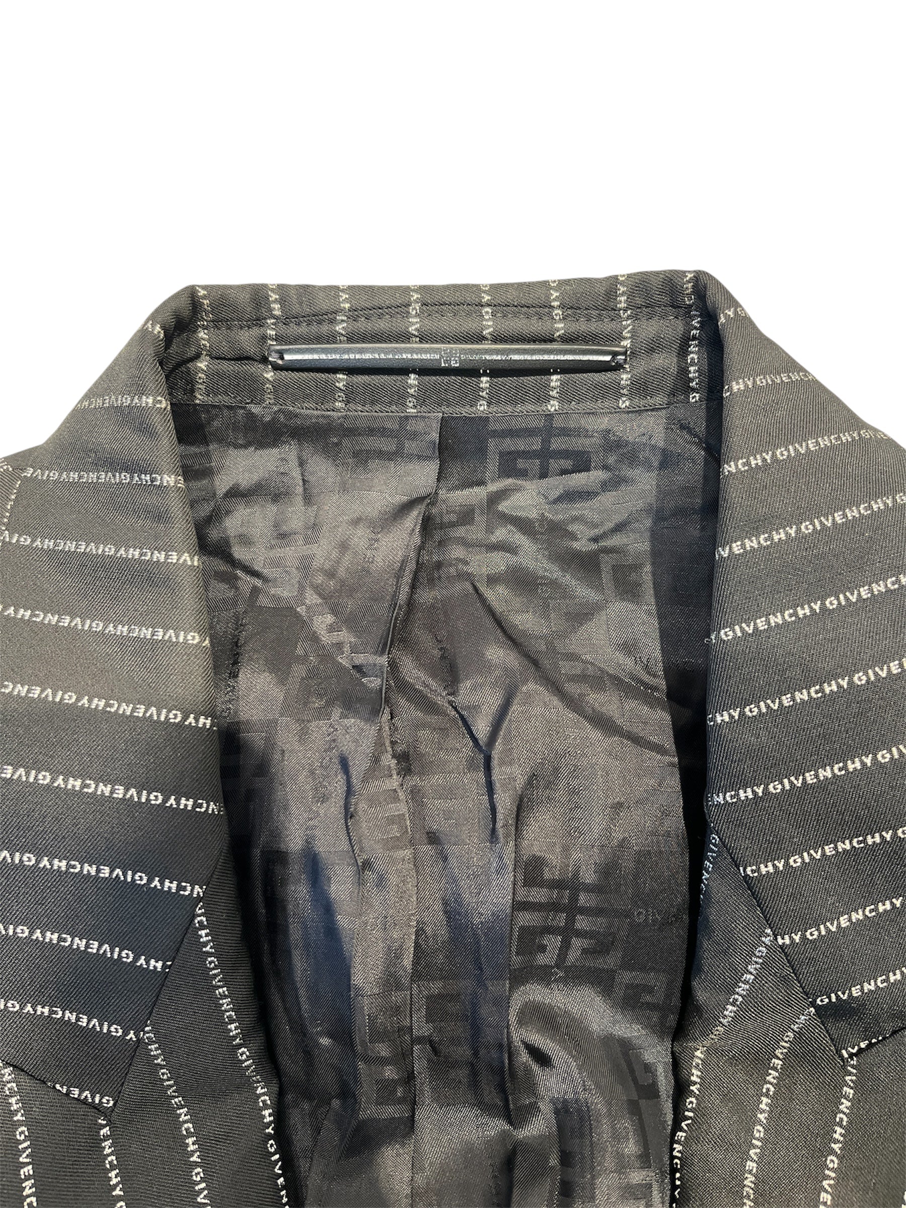 GIVENCHY/Tailored Jkt/46/Black/Wool/BM101H120M view 3