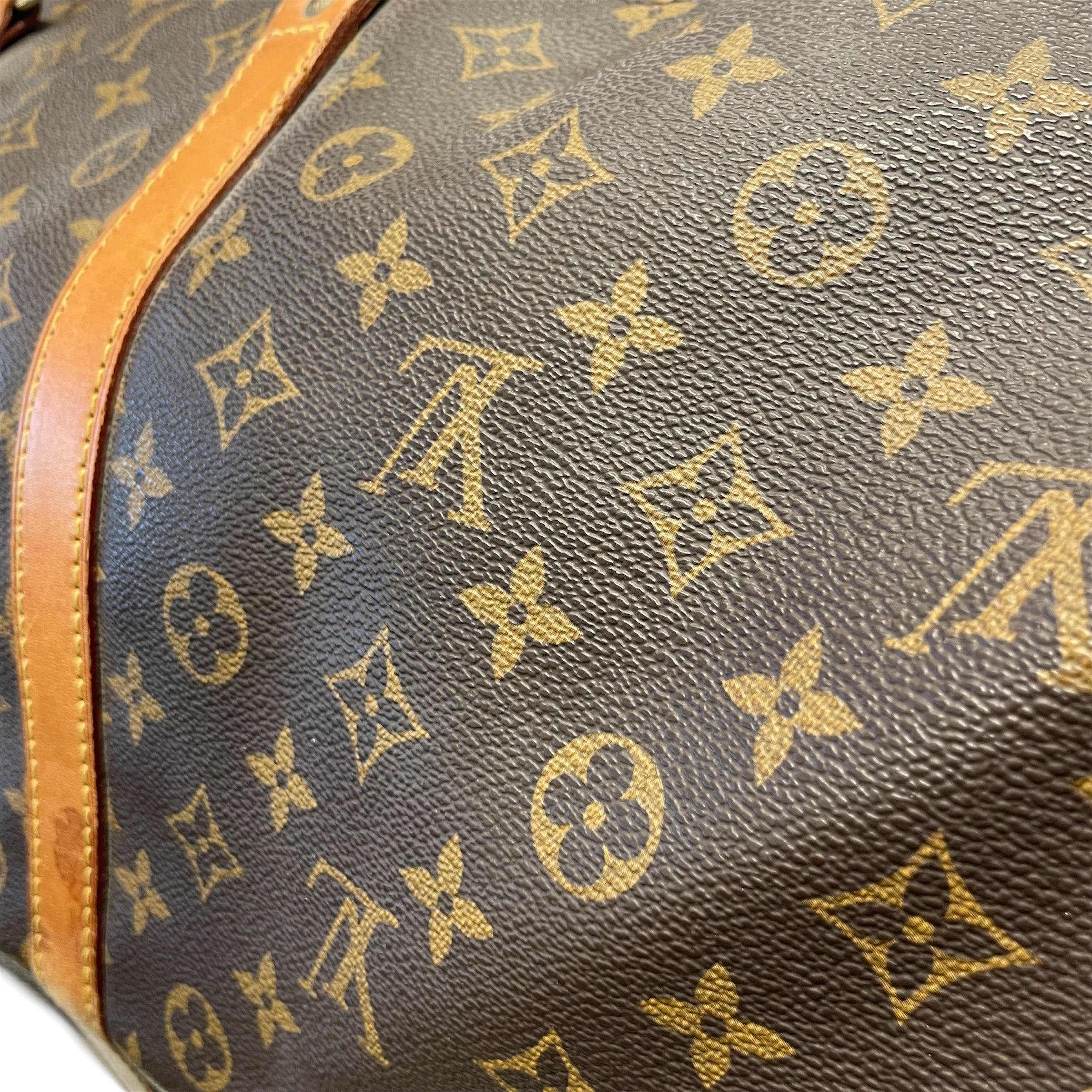 LOUIS VUITTON/Luggage/Leather/BRW/Keepall 50 view 4