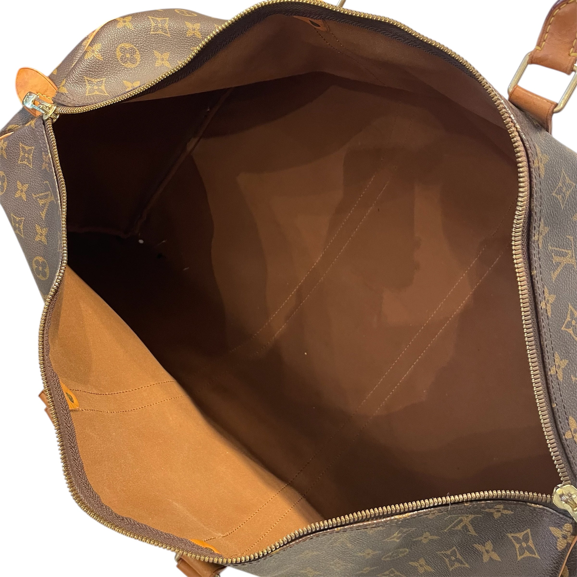 LOUIS VUITTON/Luggage/Leather/BRW/Keepall 50 view 5