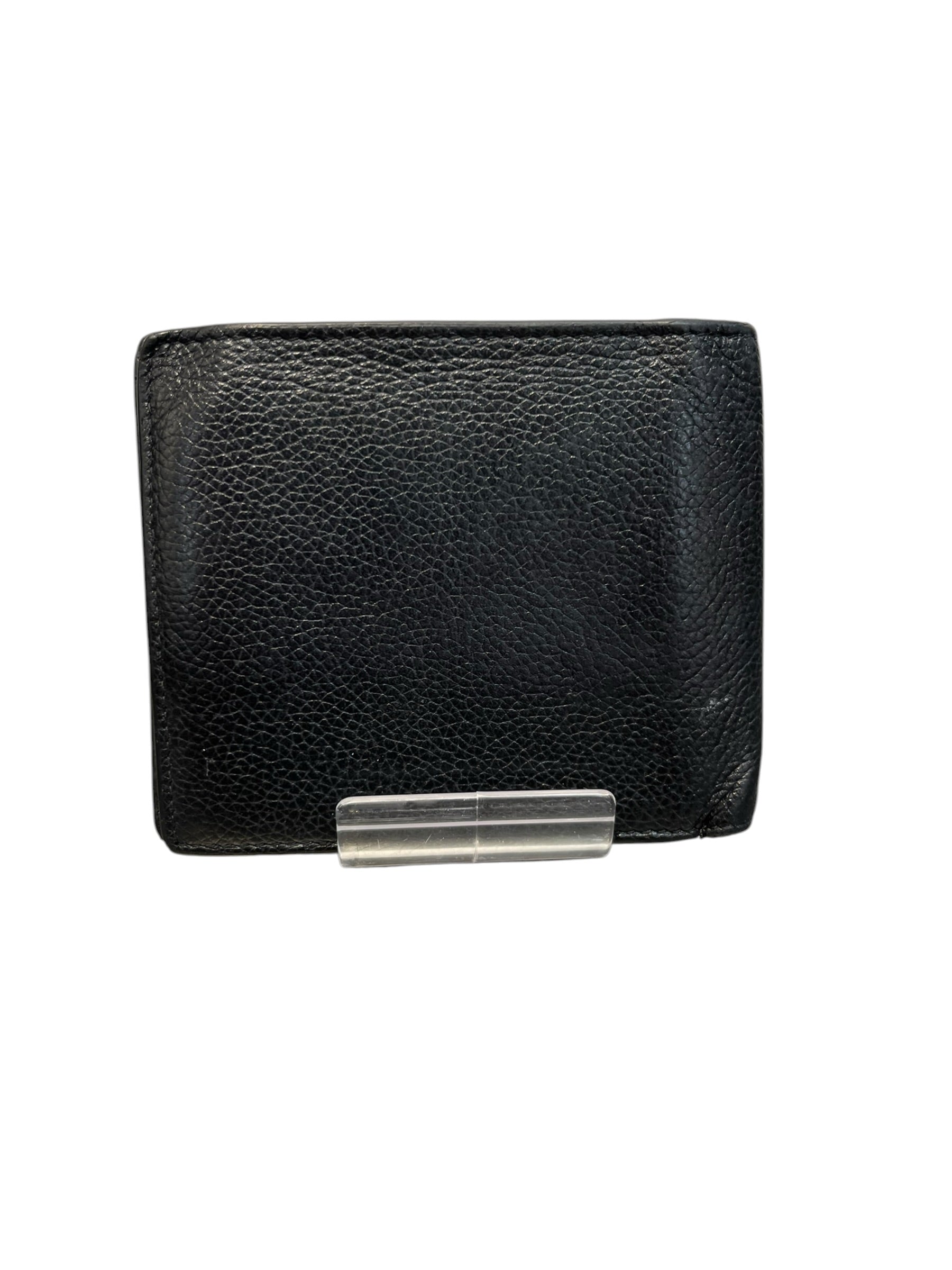 BALENCIAGA/Bifold Wallet/Leather/BLK/M's/ view 2