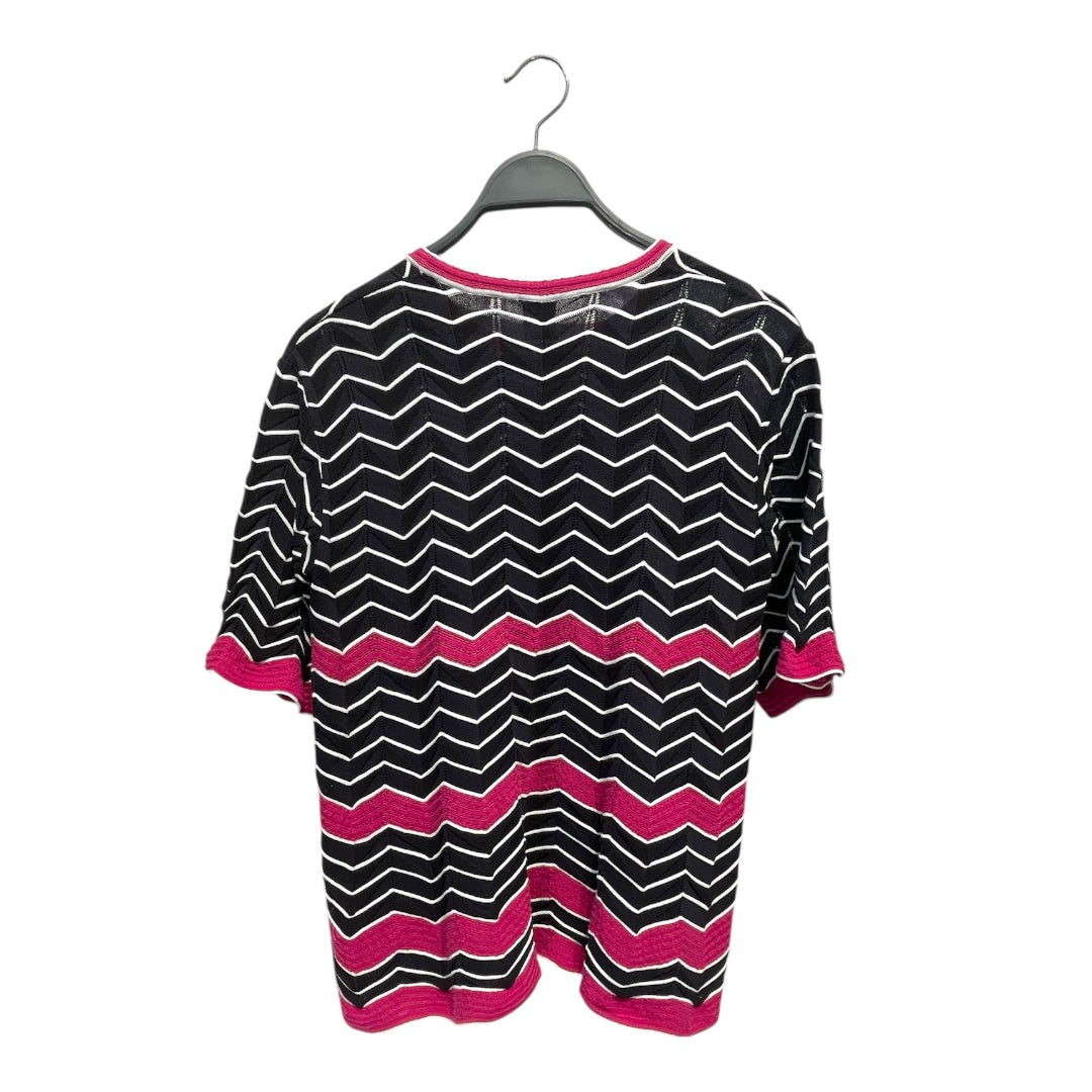 MISSONI/Blouse/L/All Over Print/Cotton/BLU/CHEVRON PRINTED TOP view 2